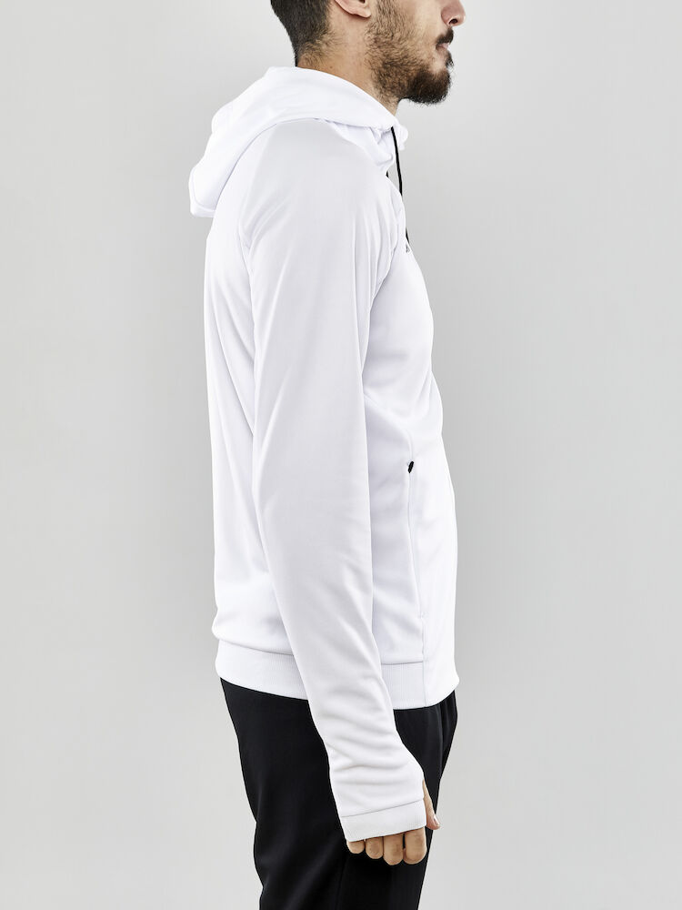 Craft Evolve hoodie full zip - wit, foto 4 van 5