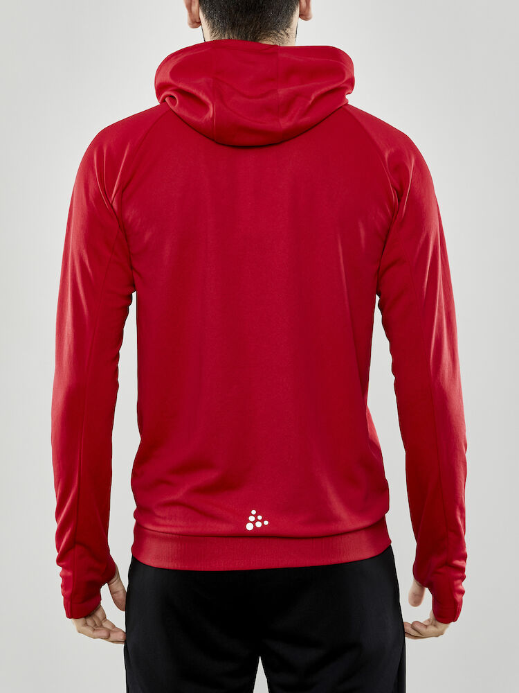 Craft Evolve hoodie full zip - rood, foto 3 van 5