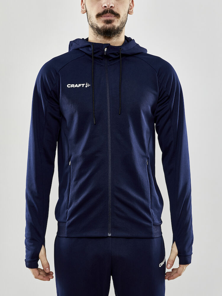 Craft Evolve hoodie full zip - navy, foto 2 van 5