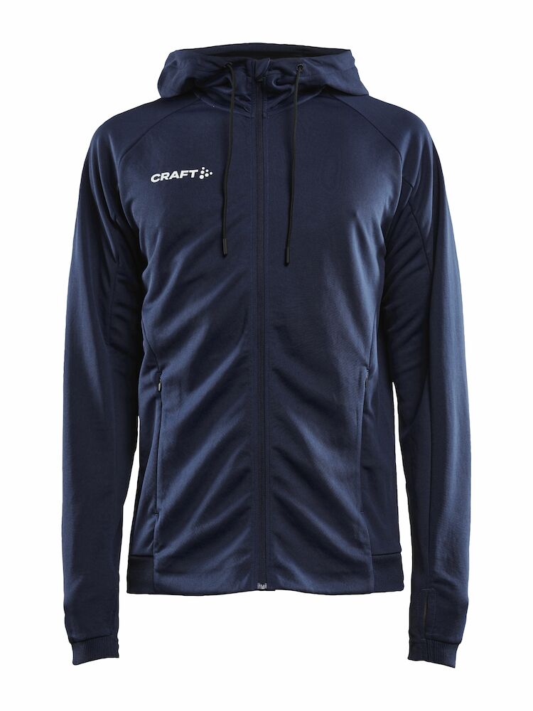 Craft Evolve hoodie full zip - navy
