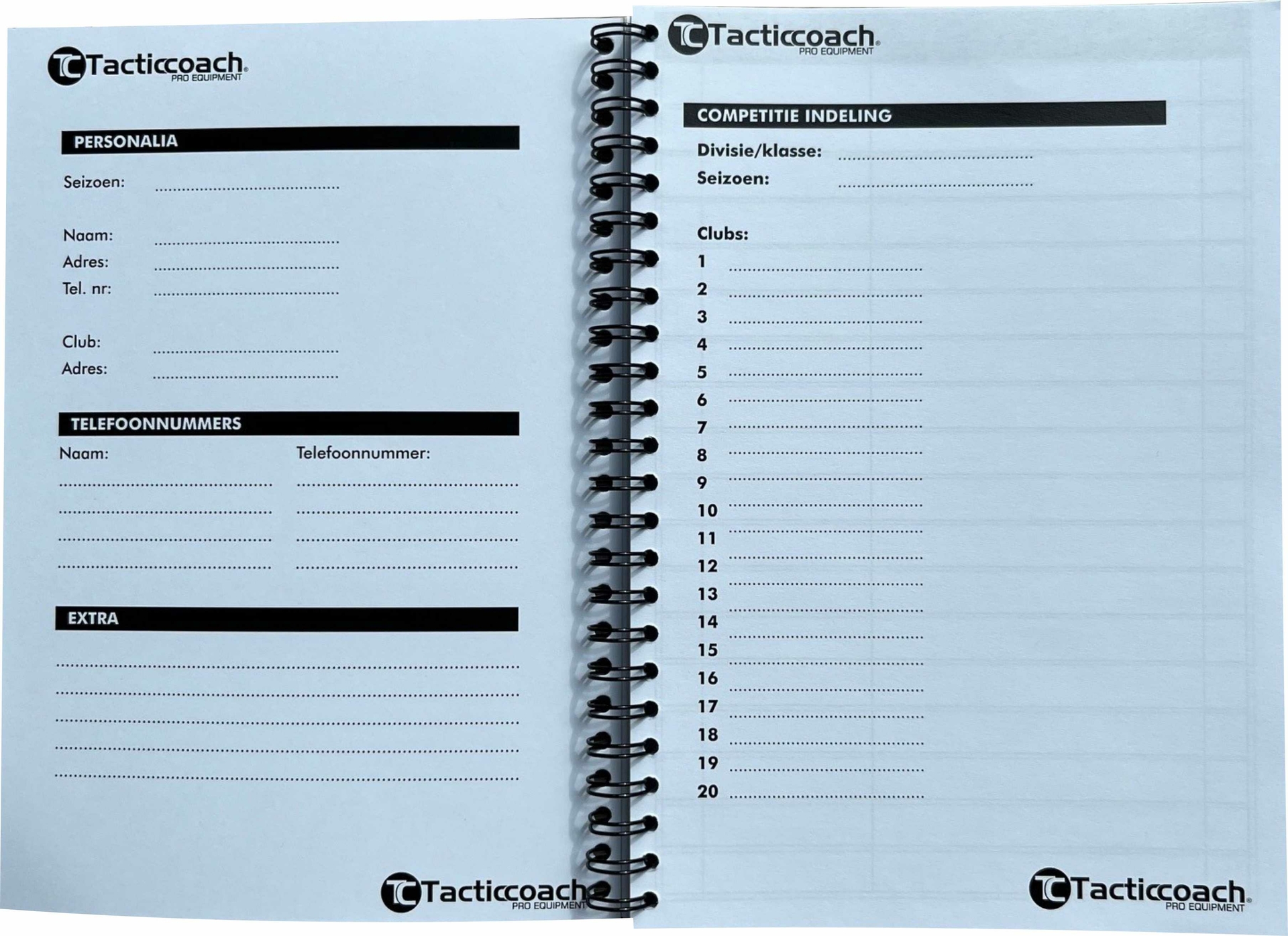 Seizoensboek Voetbal Tacticcoach, foto 2 van 6