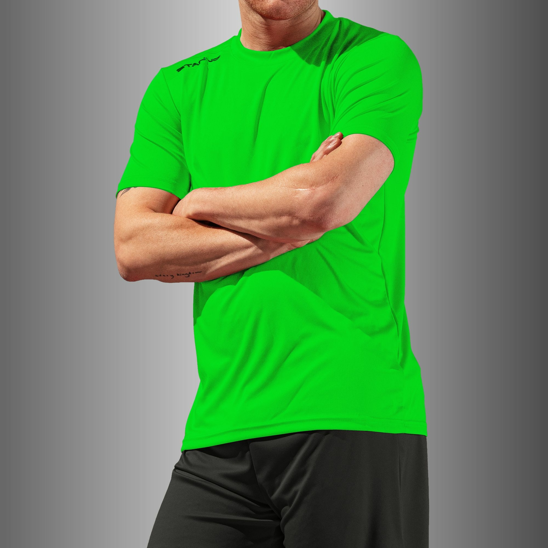 Stanno Field shirt - neon groen, foto 2 van 6