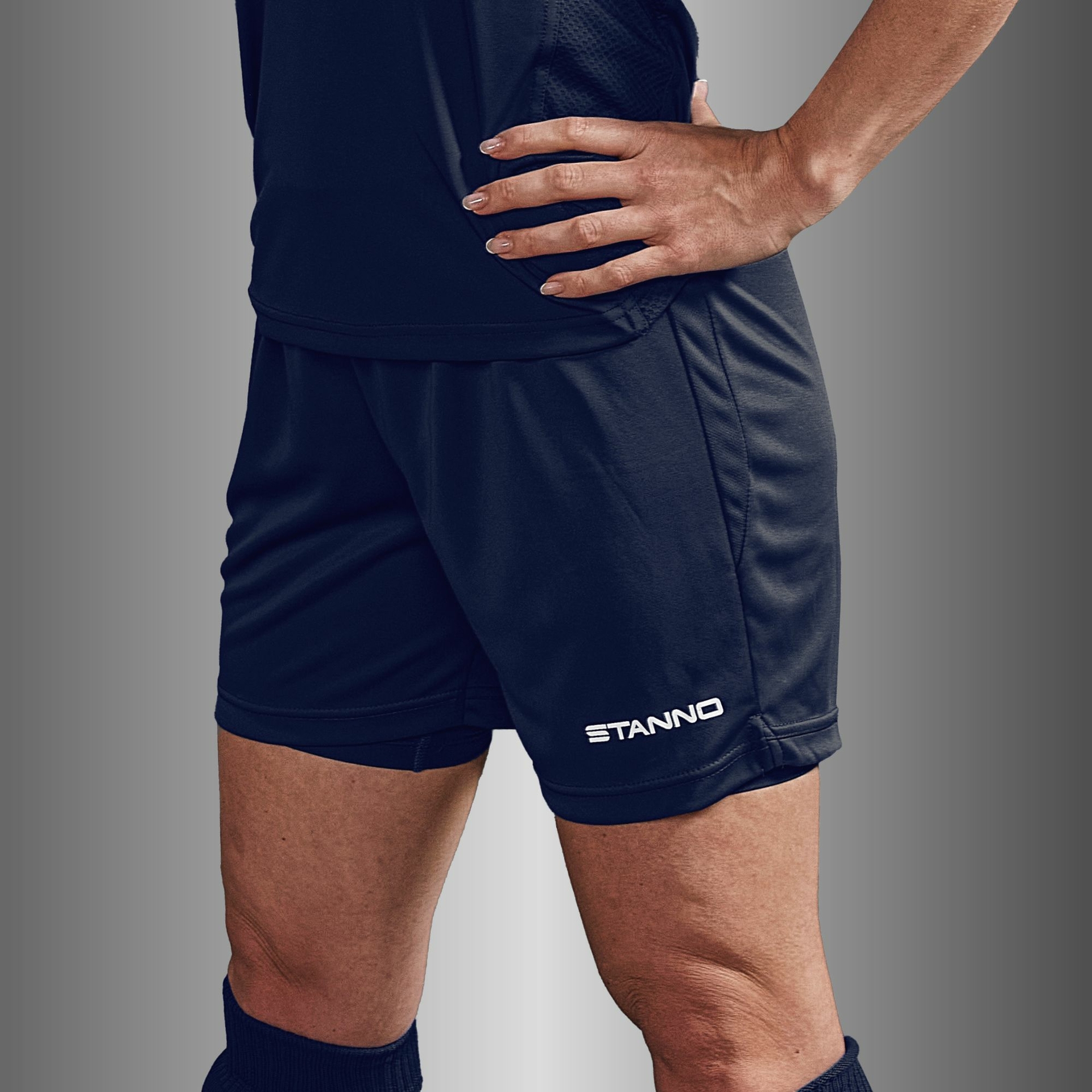 Stanno Focus II short dames - navy, foto 2 van 6