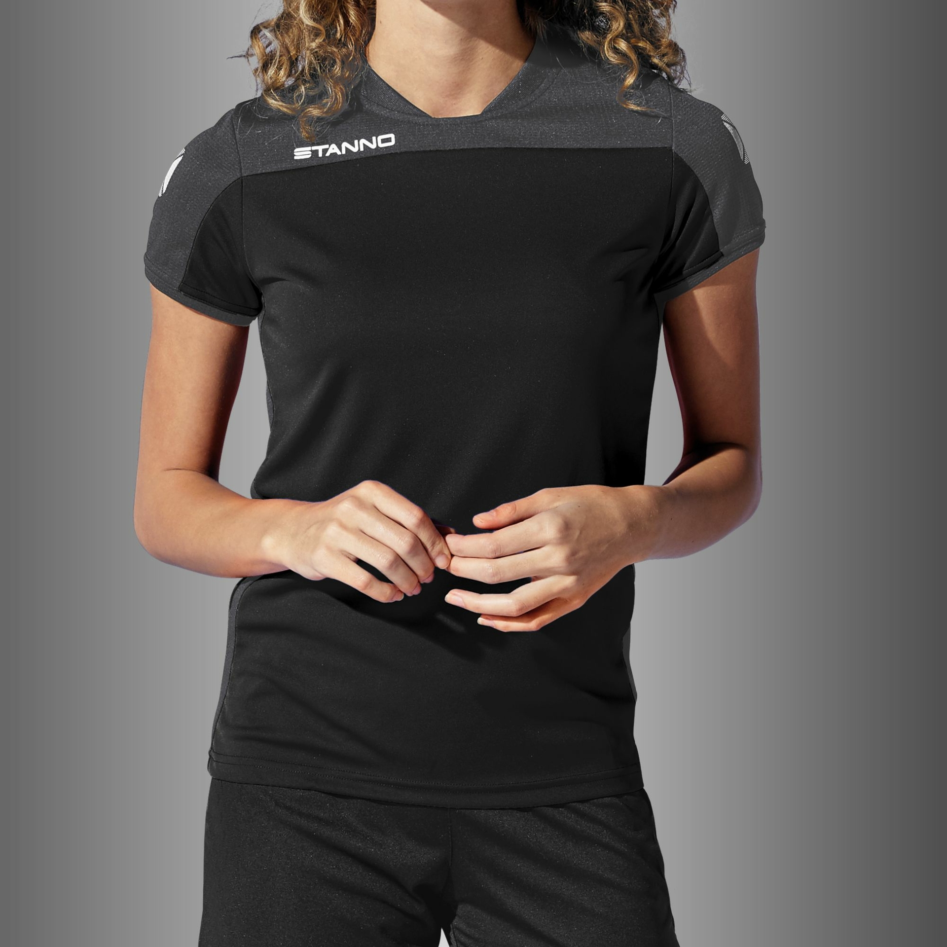 Stanno Pride shirt dames - zwart, foto 2 van 6