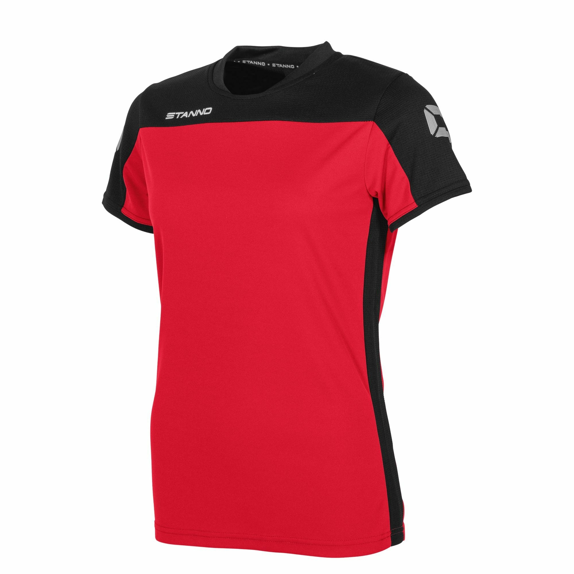 Stanno Pride shirt dames - rood/zwart