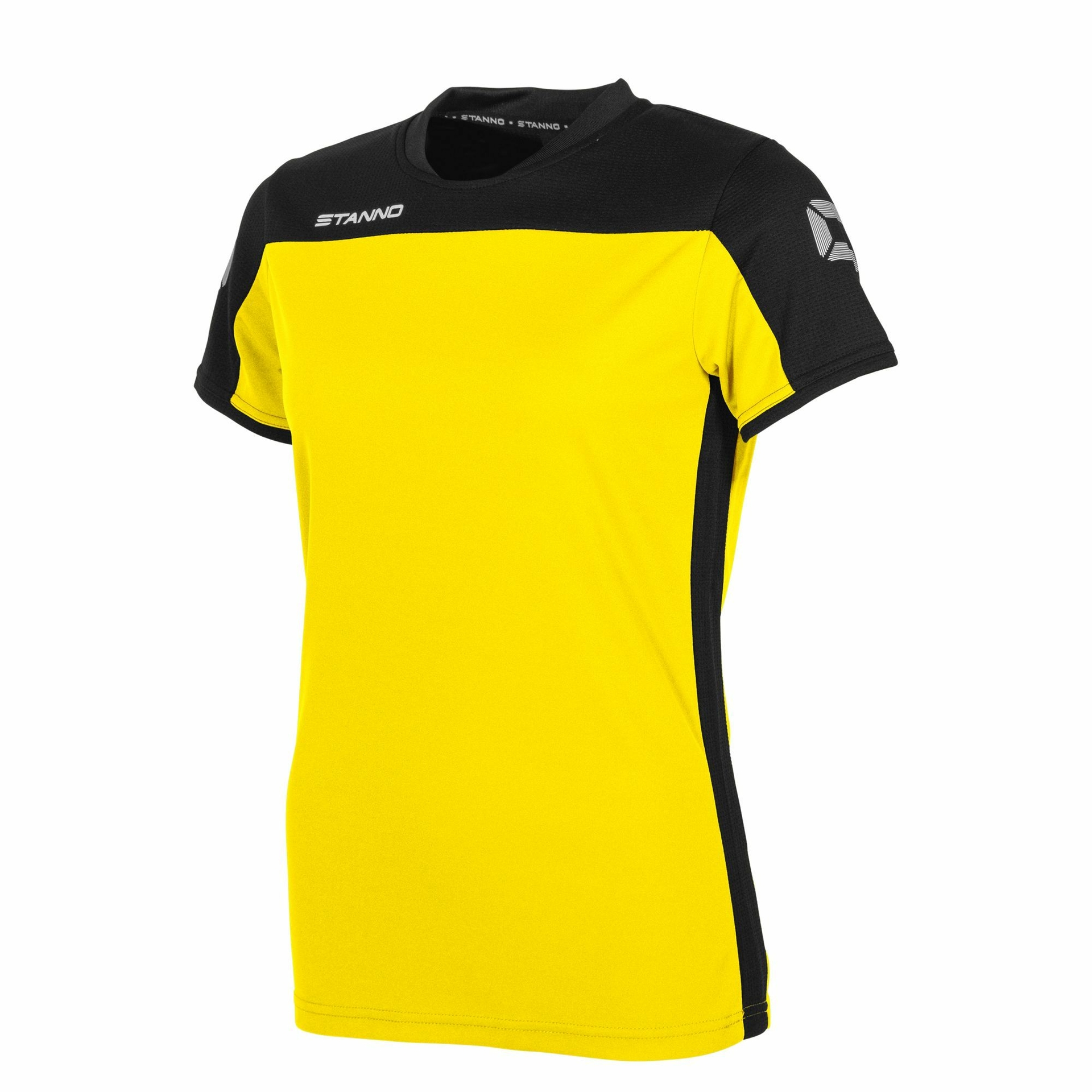 Stanno Pride shirt dames - geel/zwart