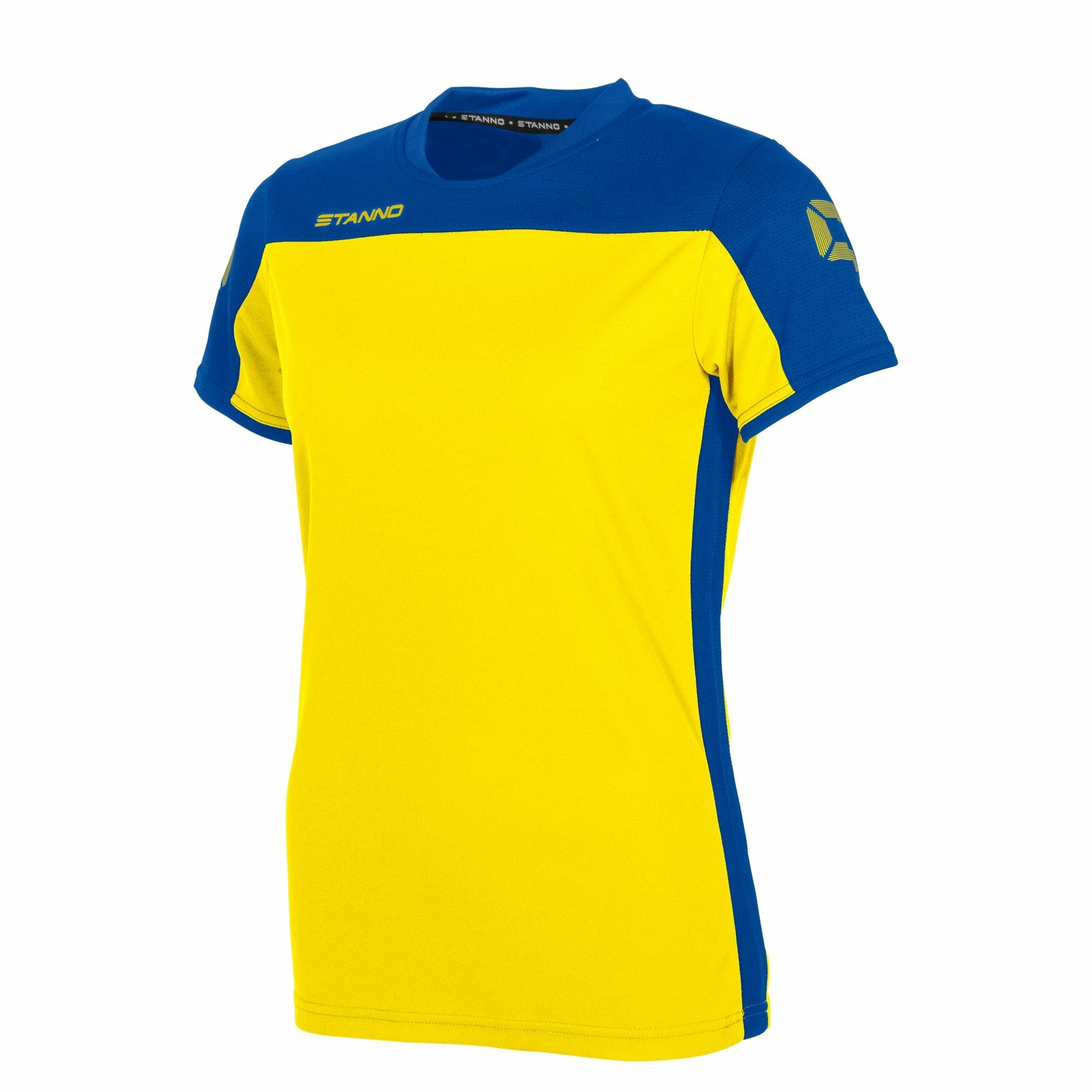 Stanno Pride shirt dames - geel/blauw