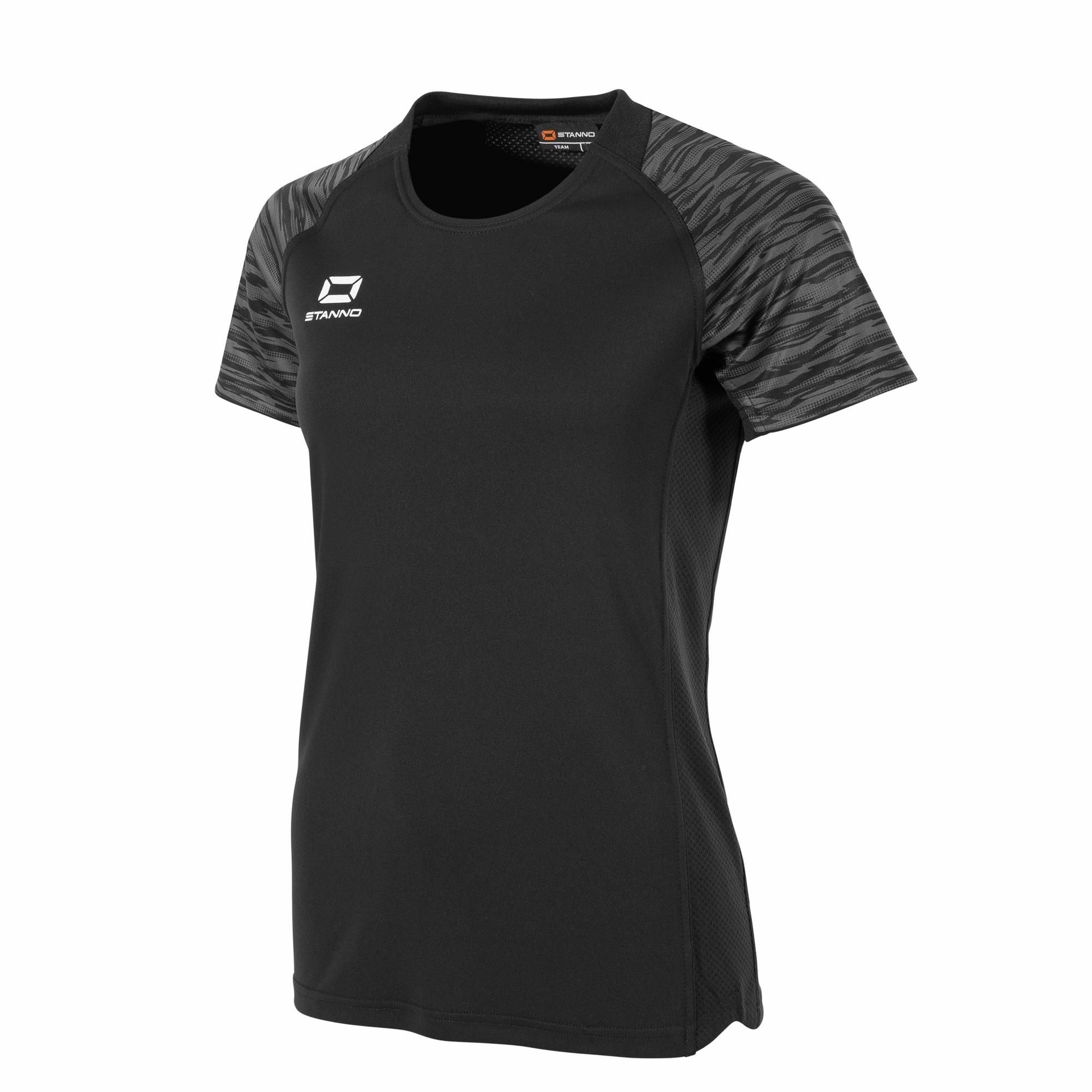 Stanno Bolt shirt dames - zwart
