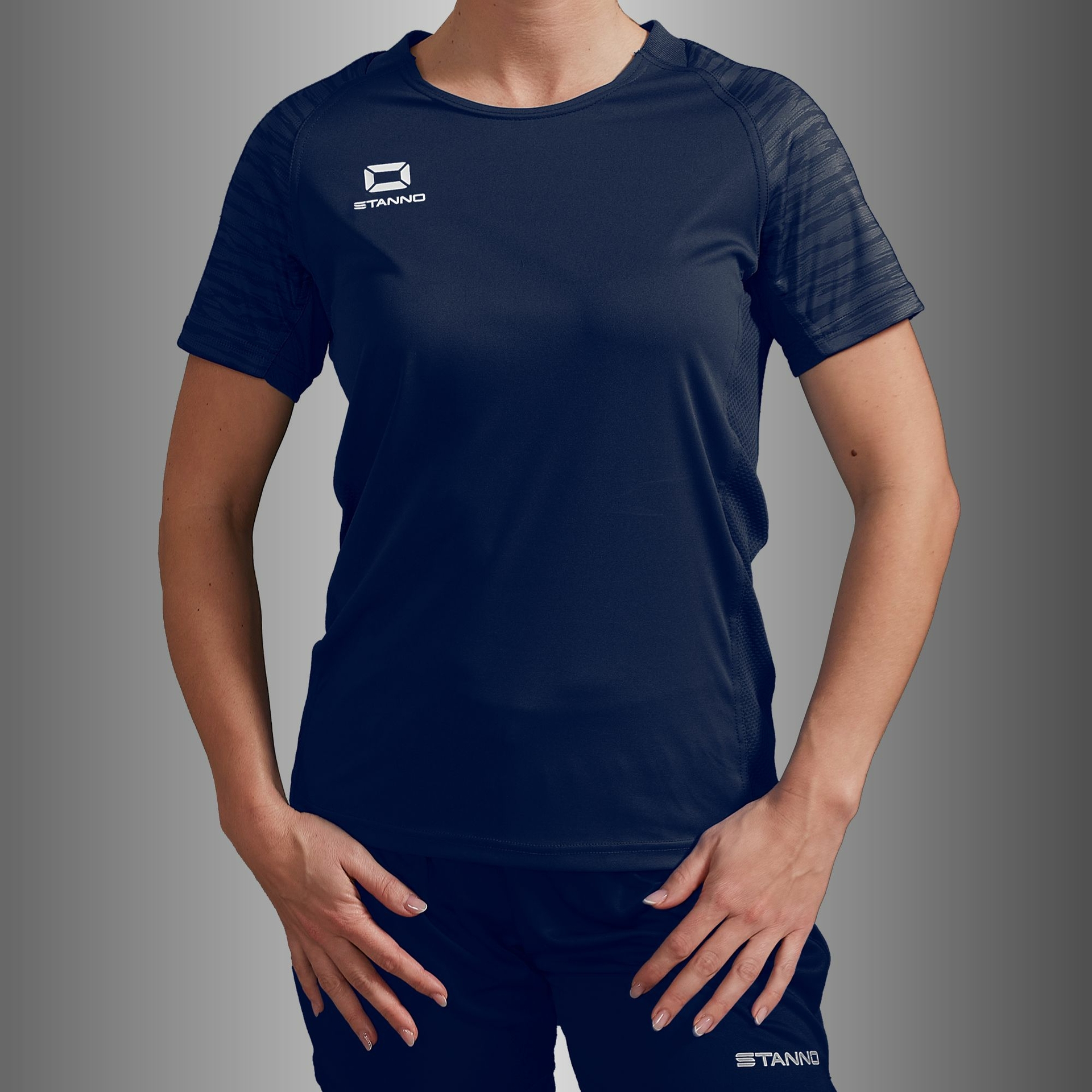Stanno Bolt shirt dames - navy, foto 2 van 6