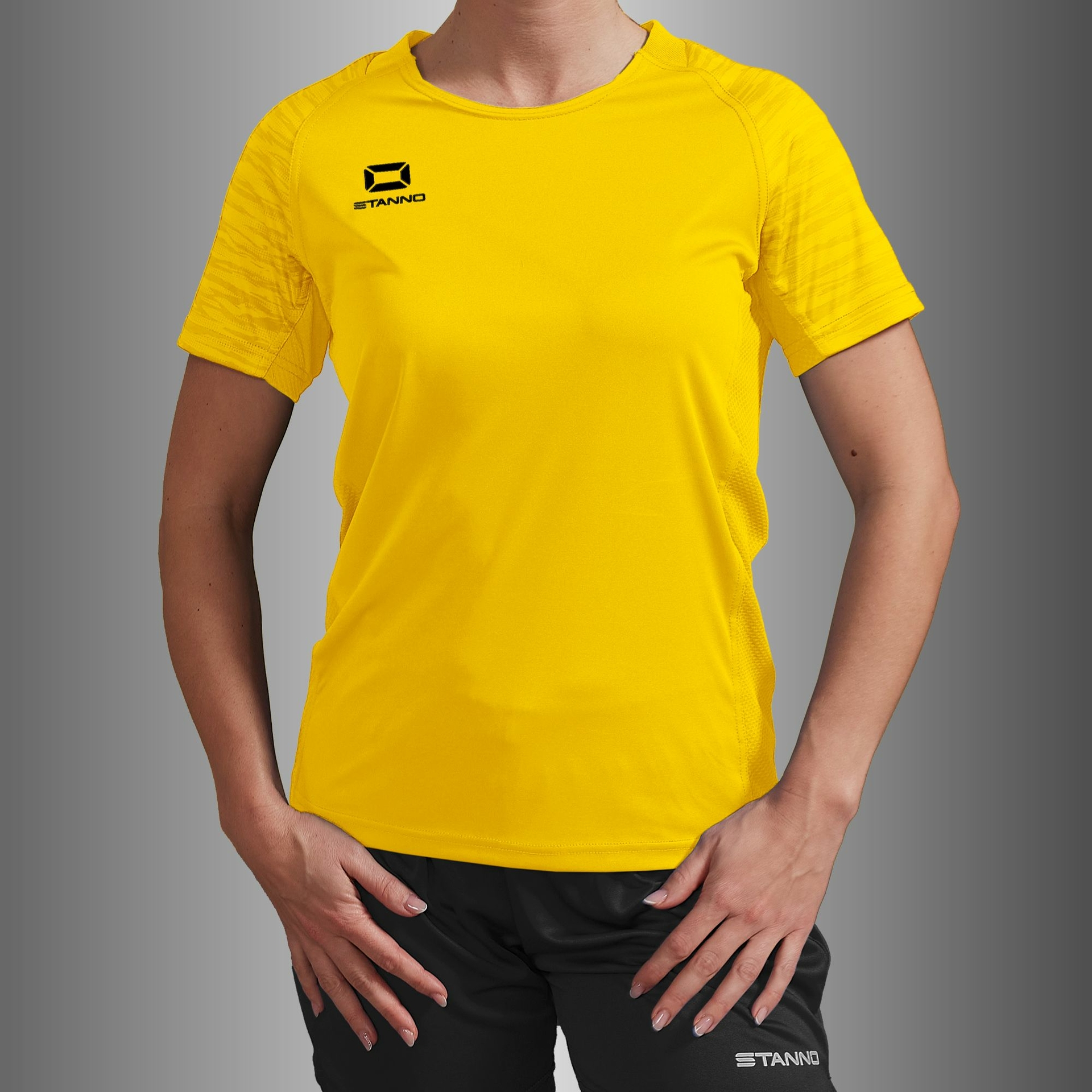 Stanno Bolt shirt dames - geel, foto 2 van 6