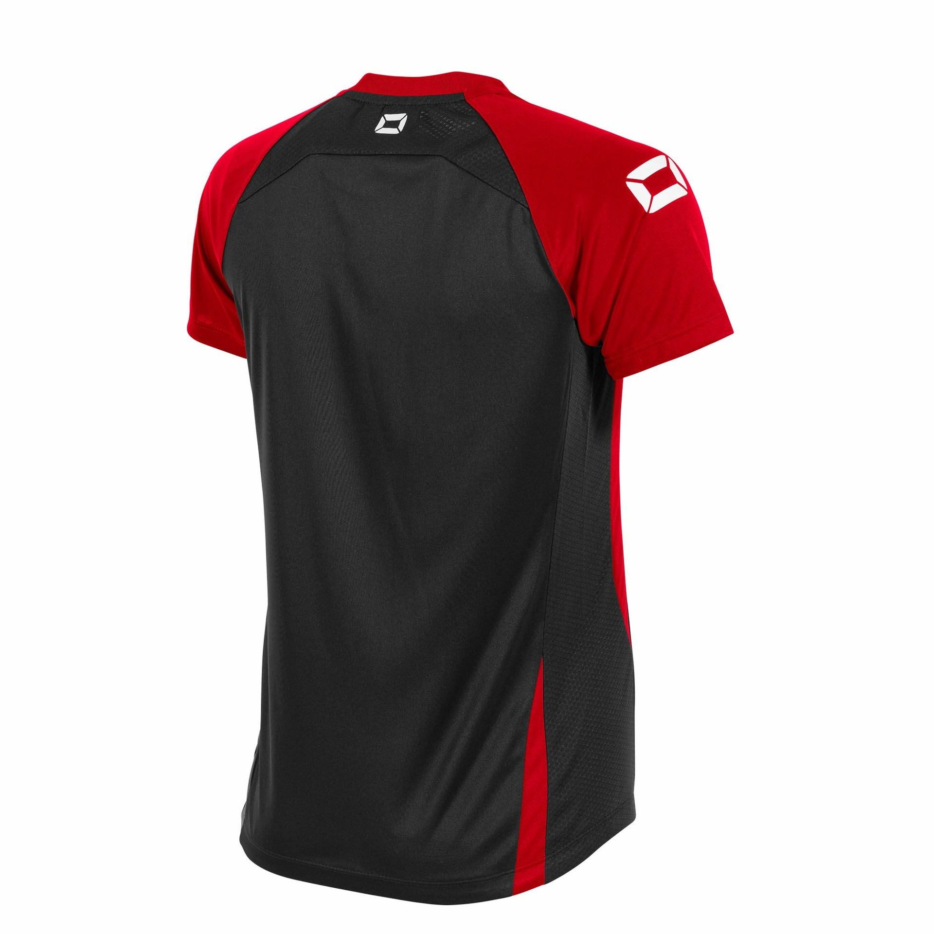 Stanno Stadio shirt dames - zwart/rood, foto 3 van 6
