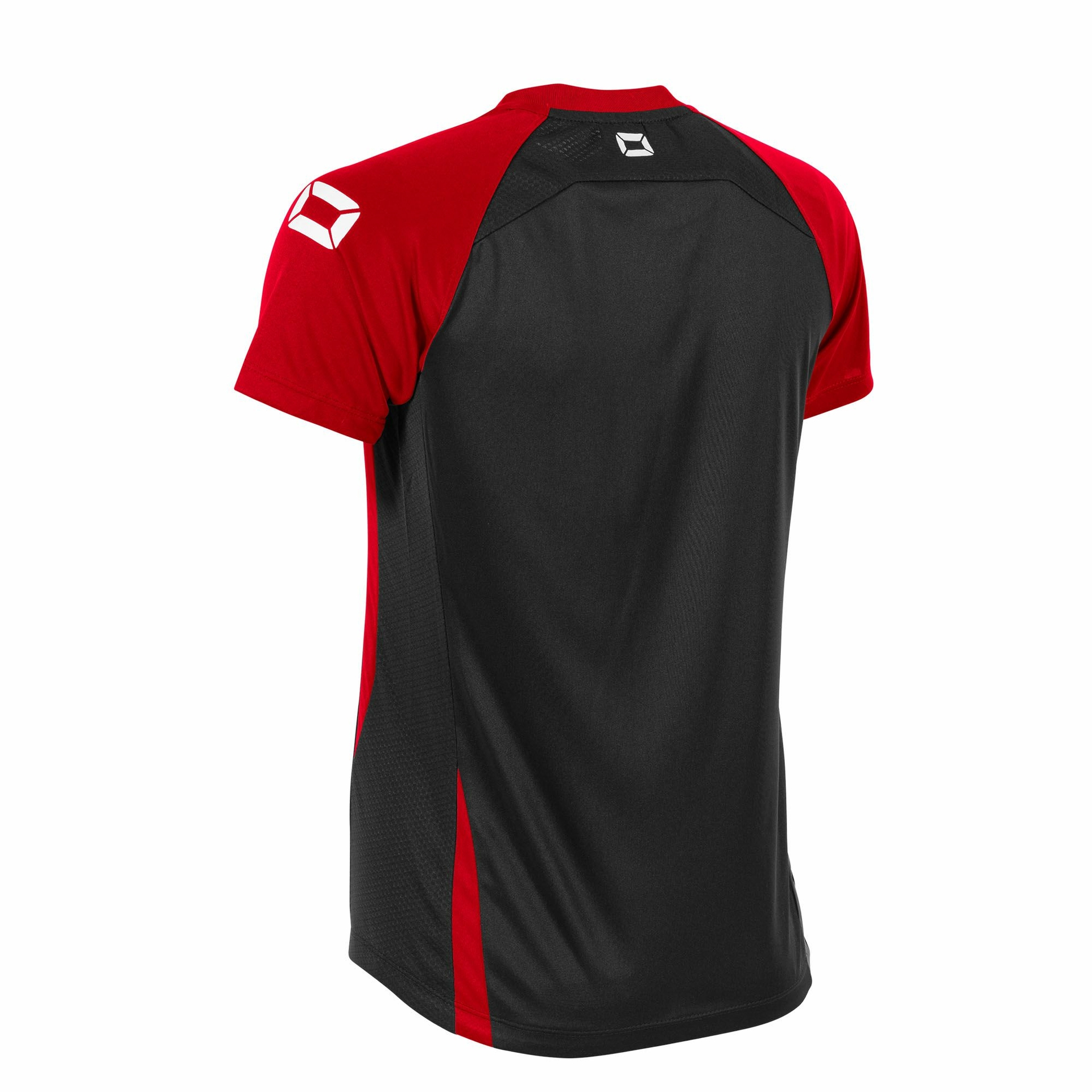 Stanno Stadio shirt dames - zwart/rood, foto 4 van 6