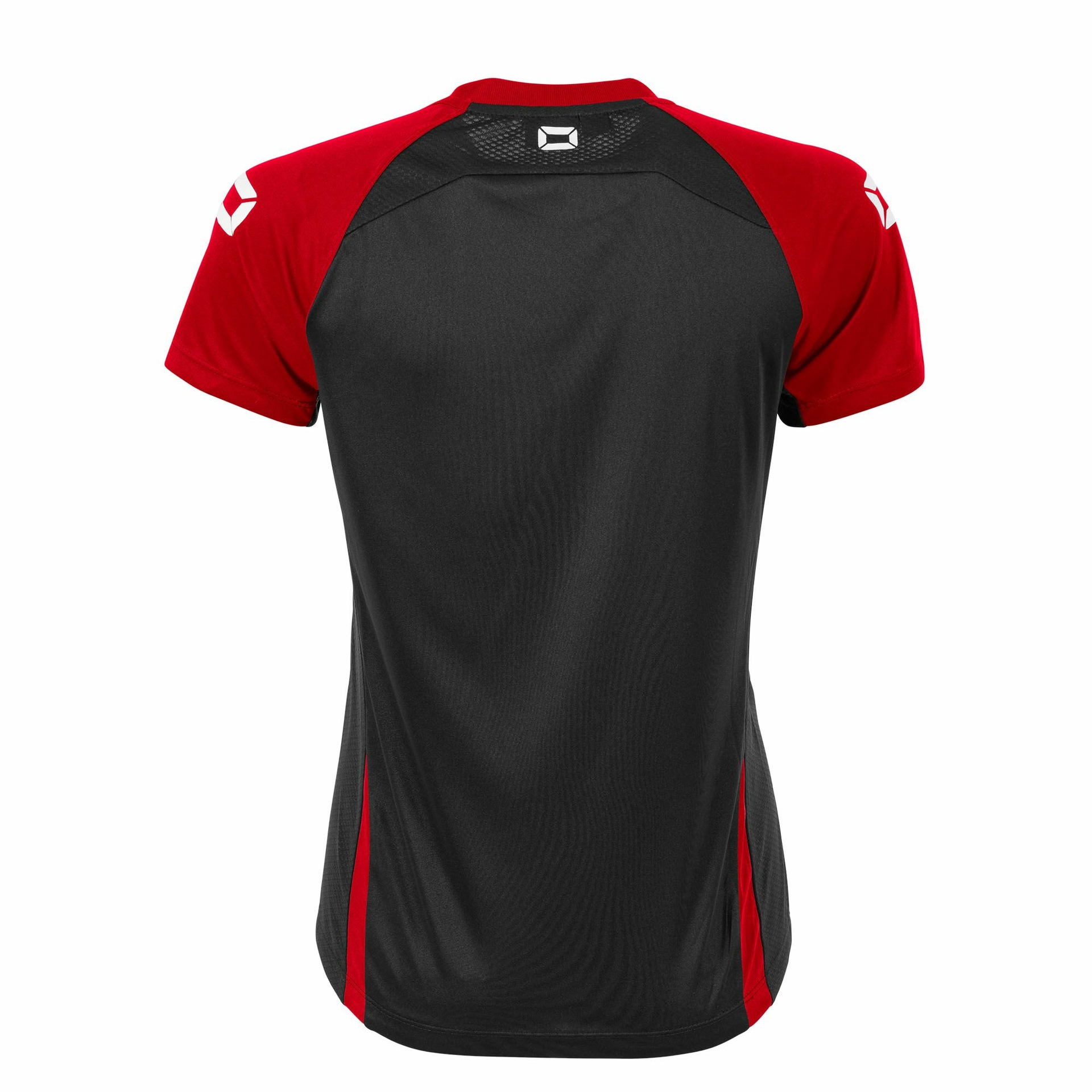 Stanno Stadio shirt dames - zwart/rood, foto 5 van 6