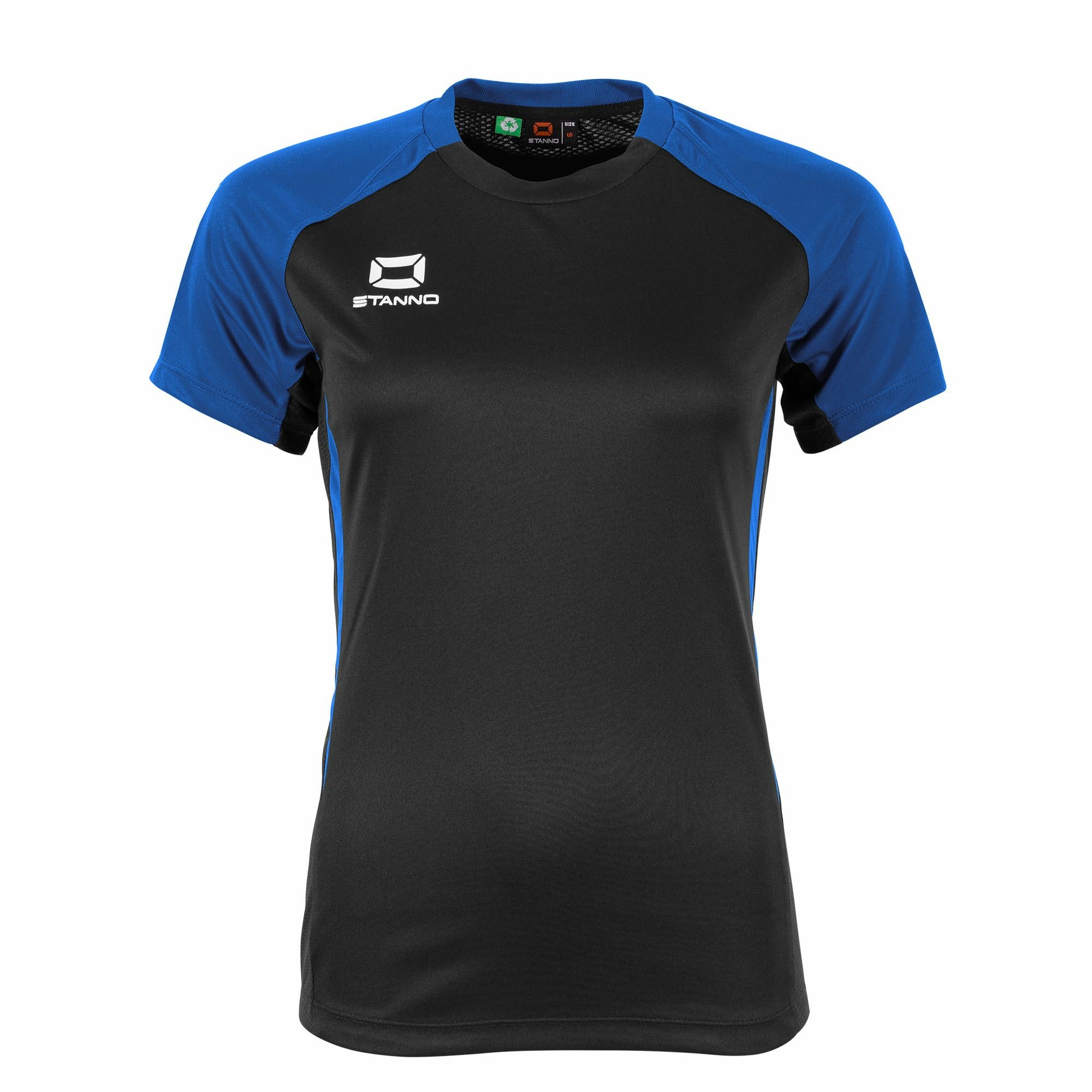 Stanno Stadio shirt dames - zwart/blauw, foto 3 van 6