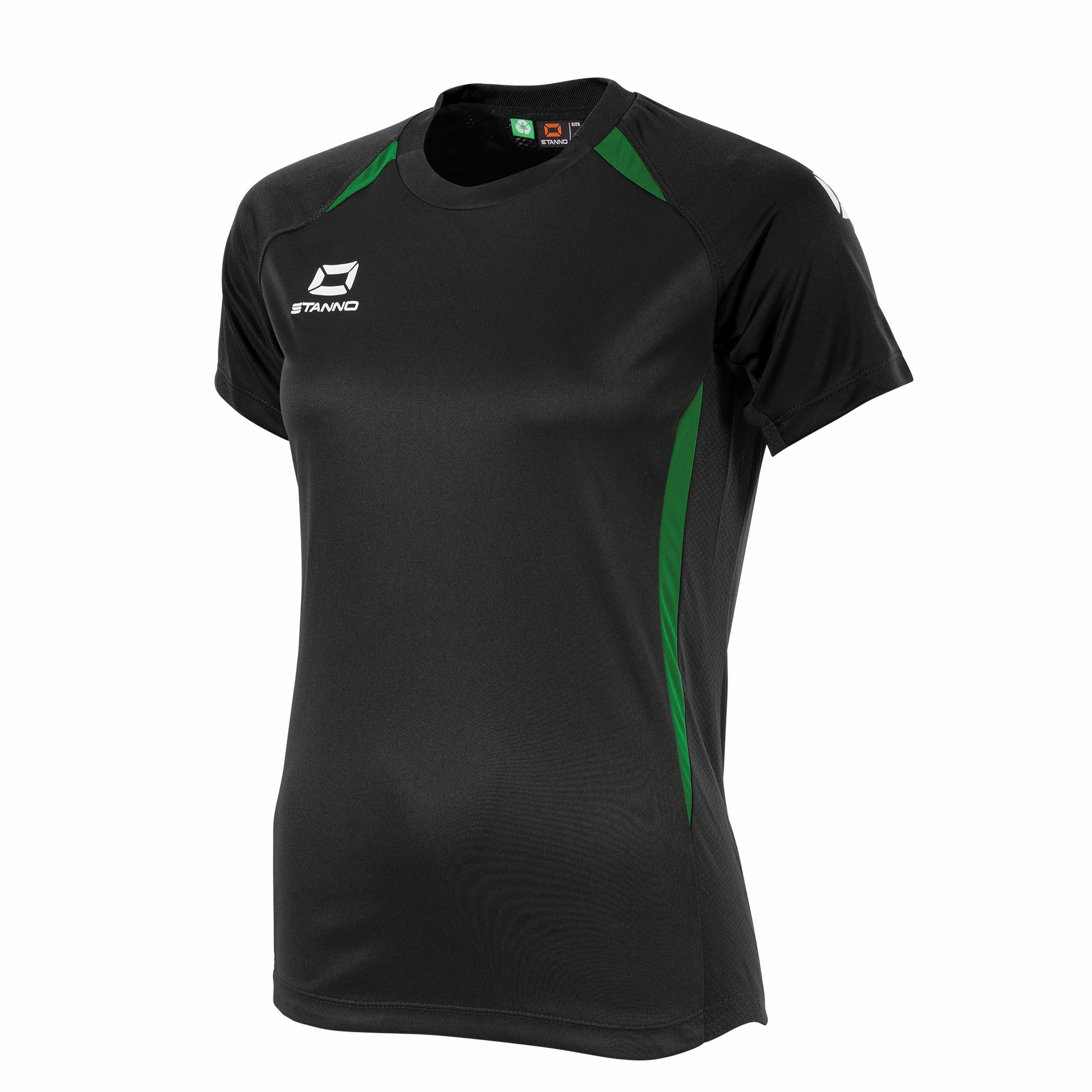 Stanno Stadio shirt dames - zwart/groen