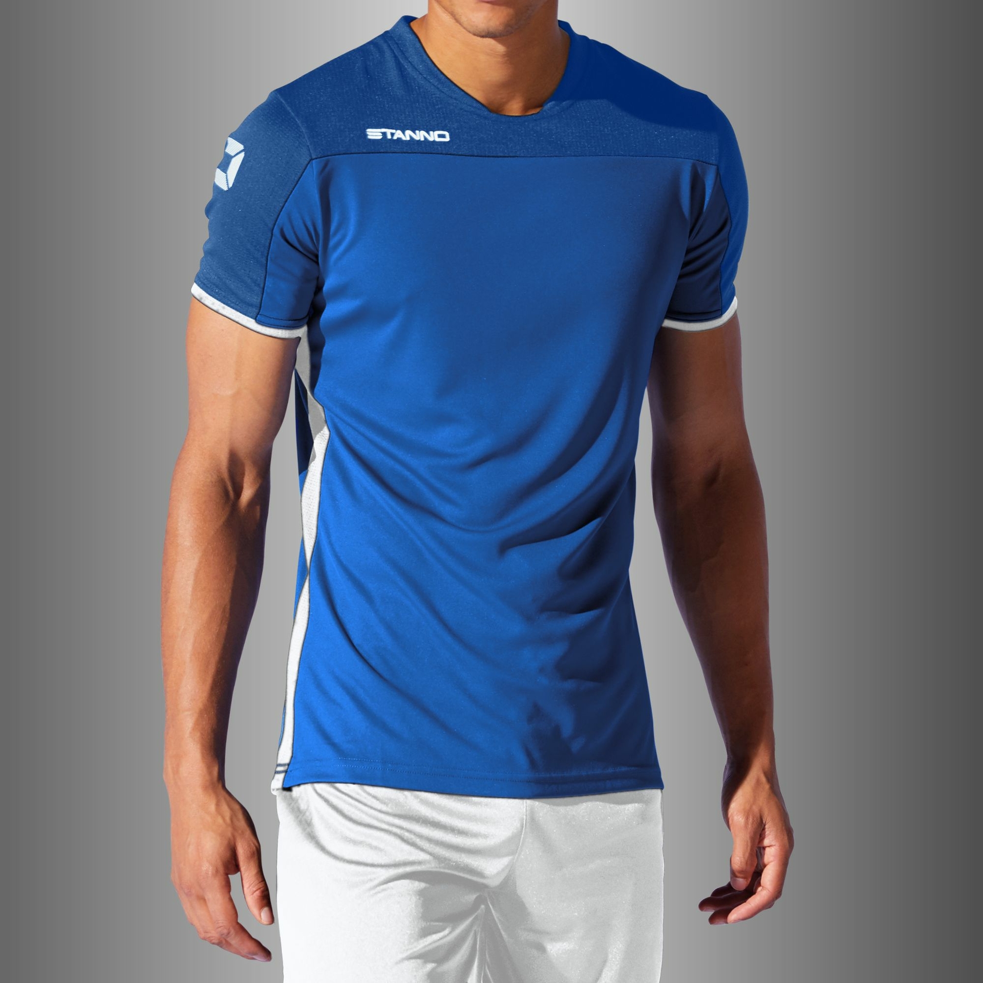 Stanno Pride shirt - blauw/wit, foto 2 van 6