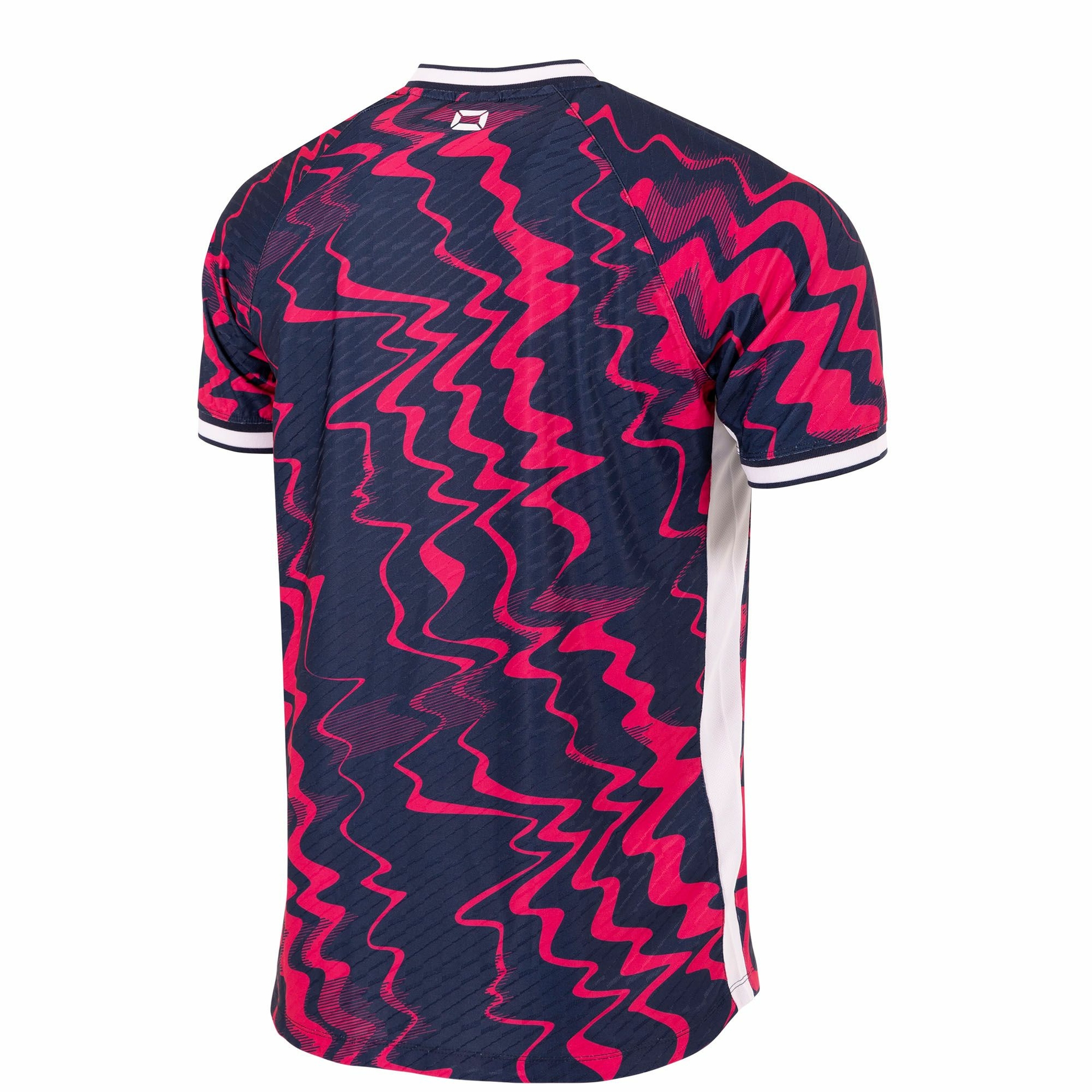 Stanno Wave shirt - navy/roze, foto 5 van 6