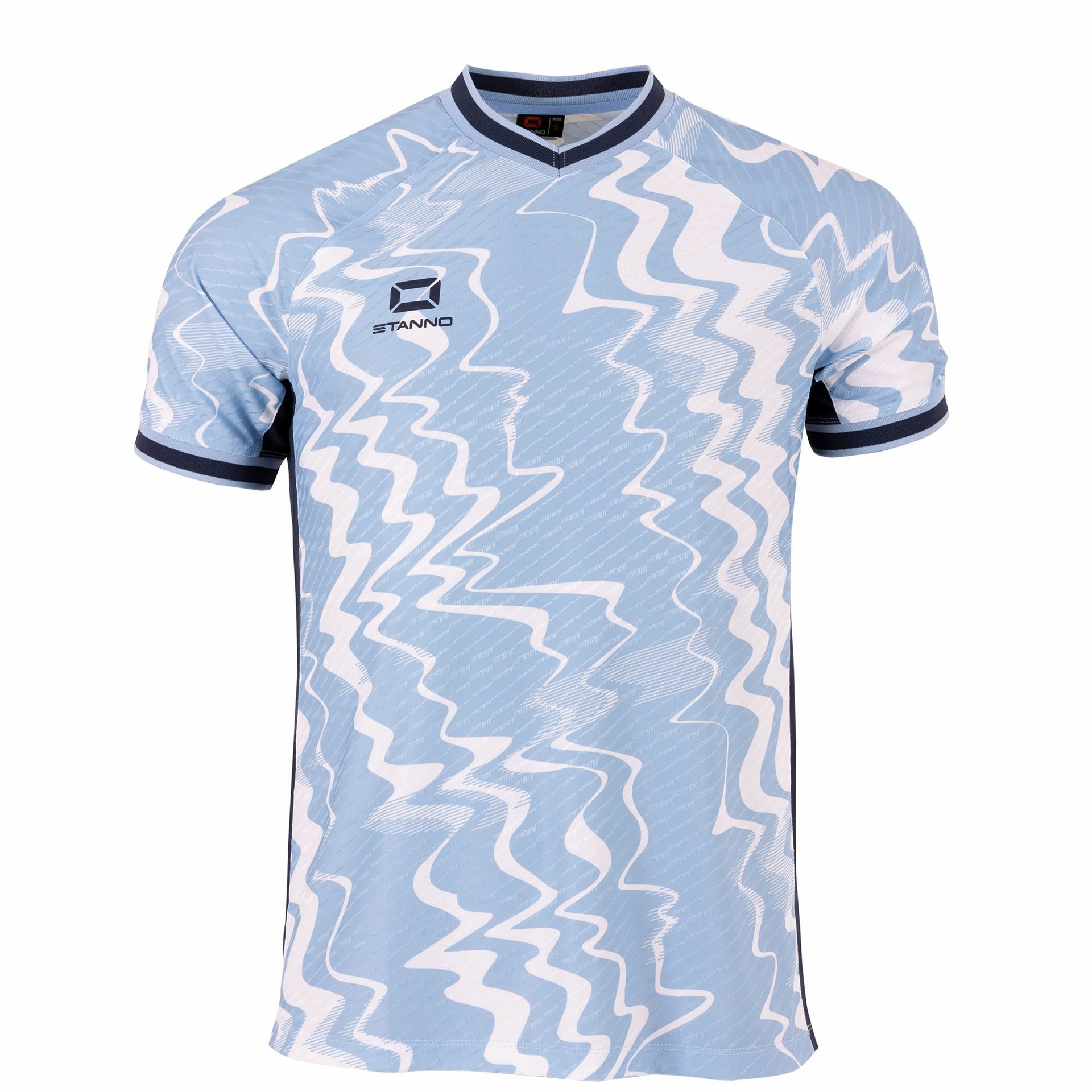 Stanno Wave shirt - celeste, foto 3 van 6