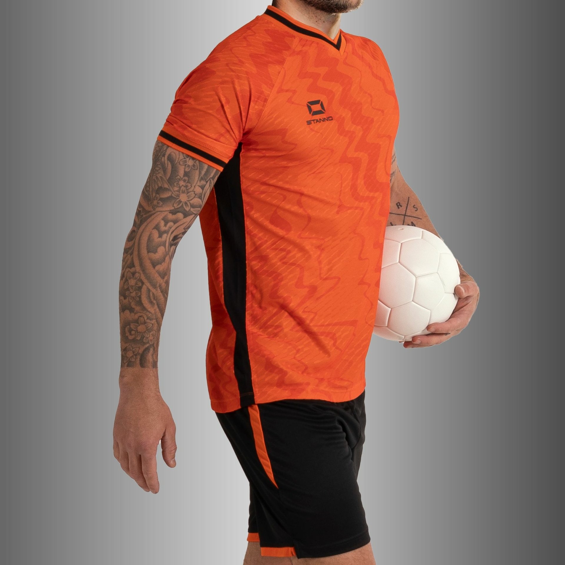 Stanno Wave shirt - oranje, foto 2 van 6