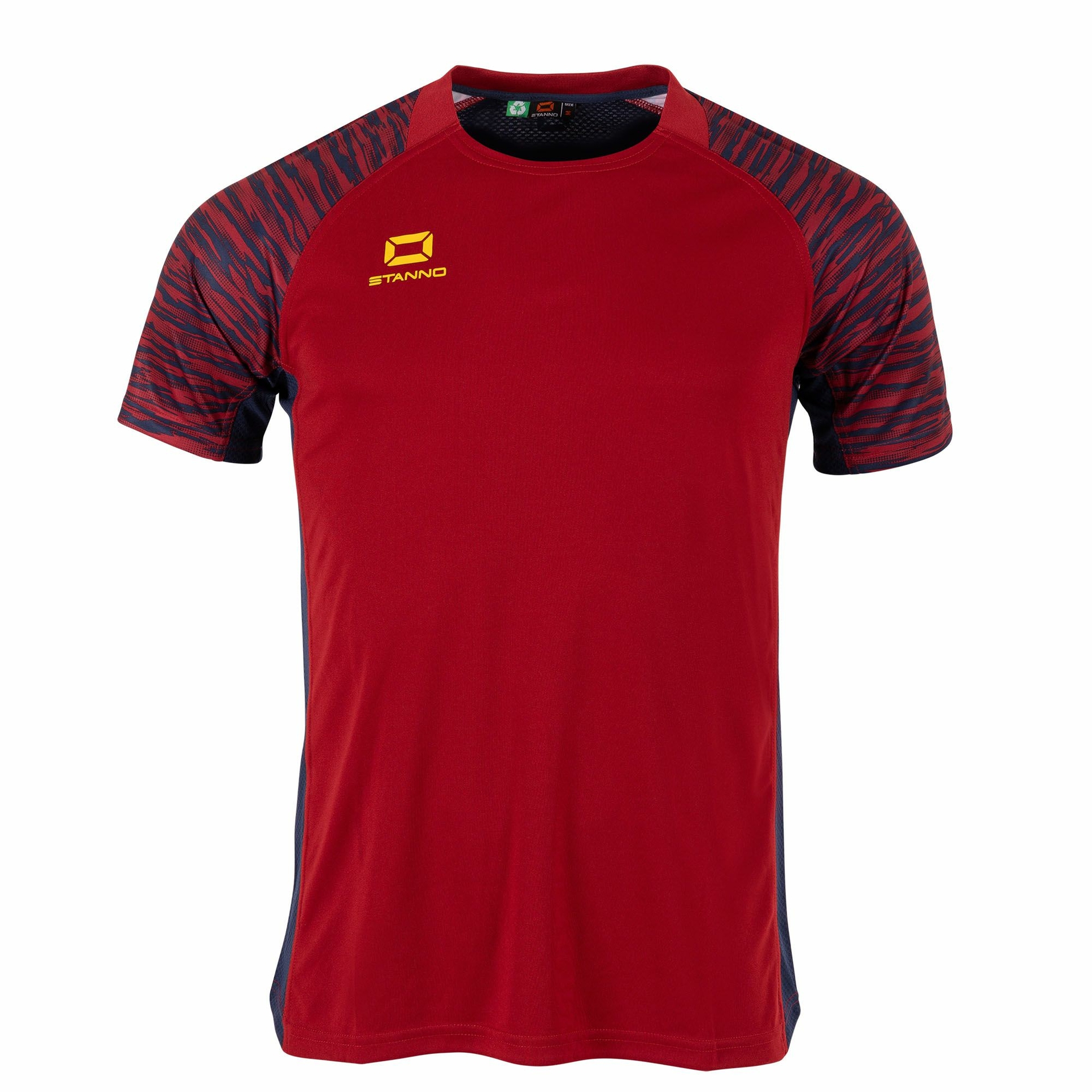 Stanno Bolt shirt - bordeaux rood, foto 5 van 6