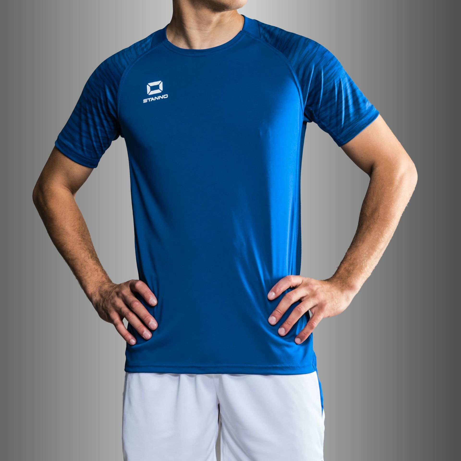 Stanno Bolt shirt - blauw, foto 2 van 6