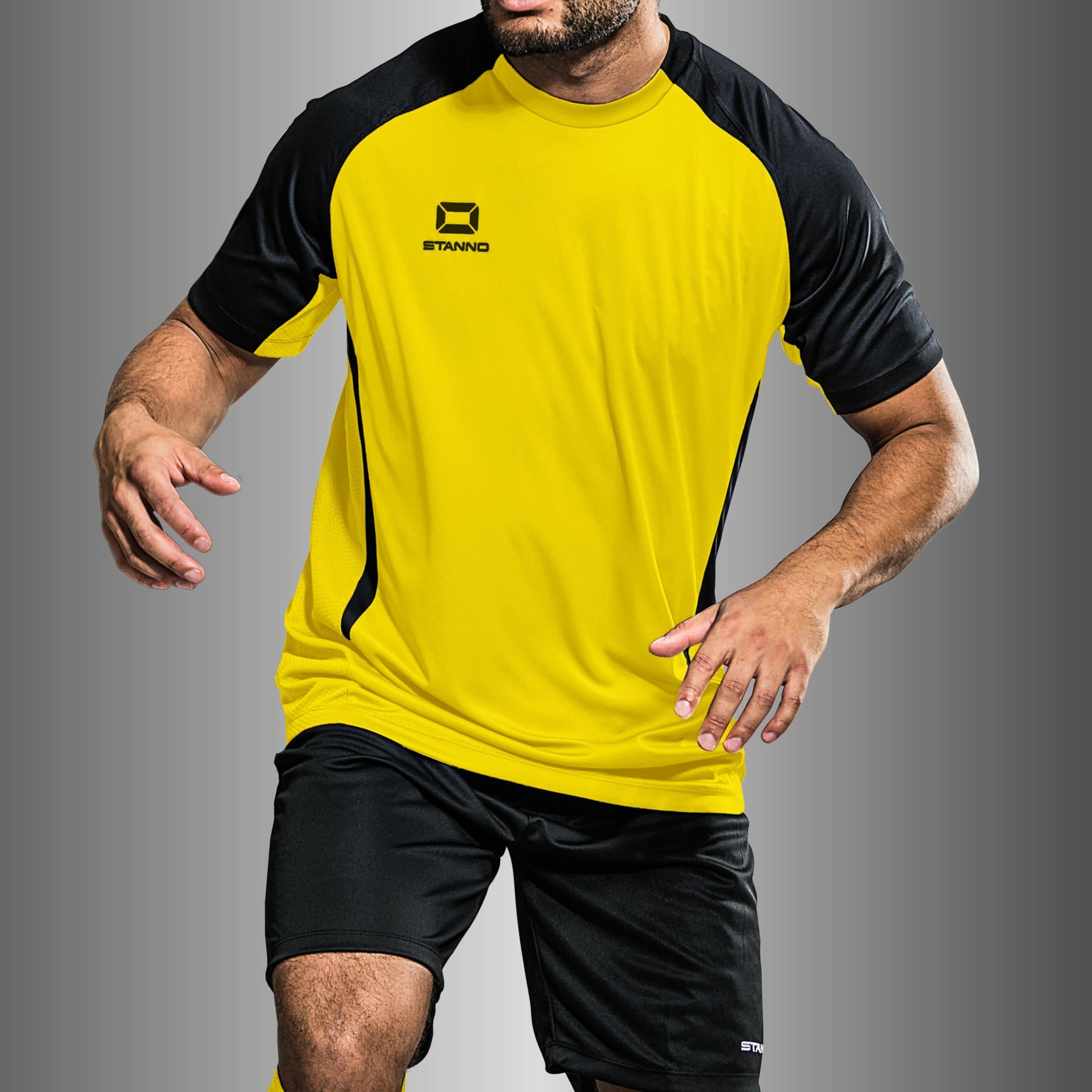 Stanno Stadio shirt - geel, foto 2 van 5