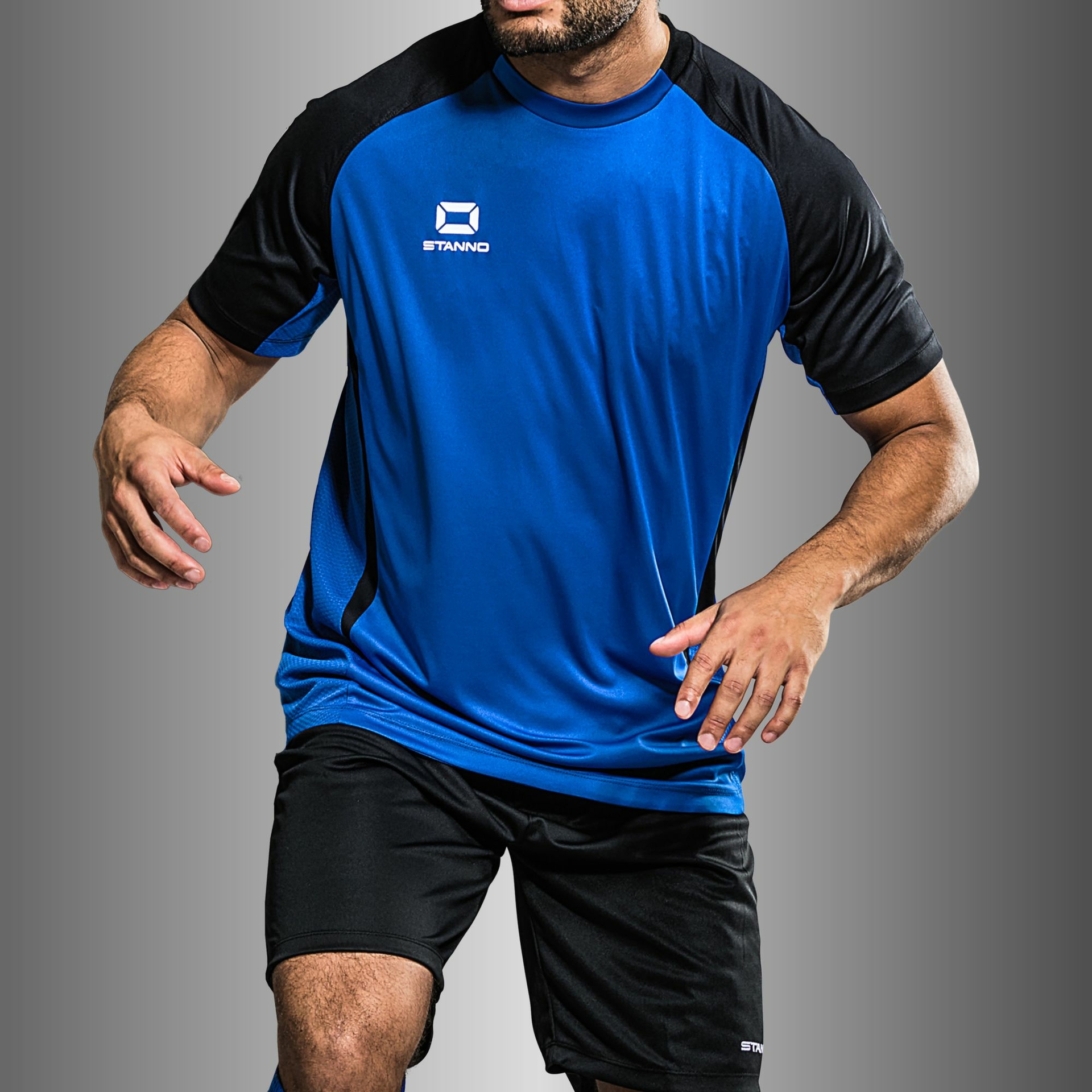 Stanno Stadio shirt - blauw, foto 2 van 5