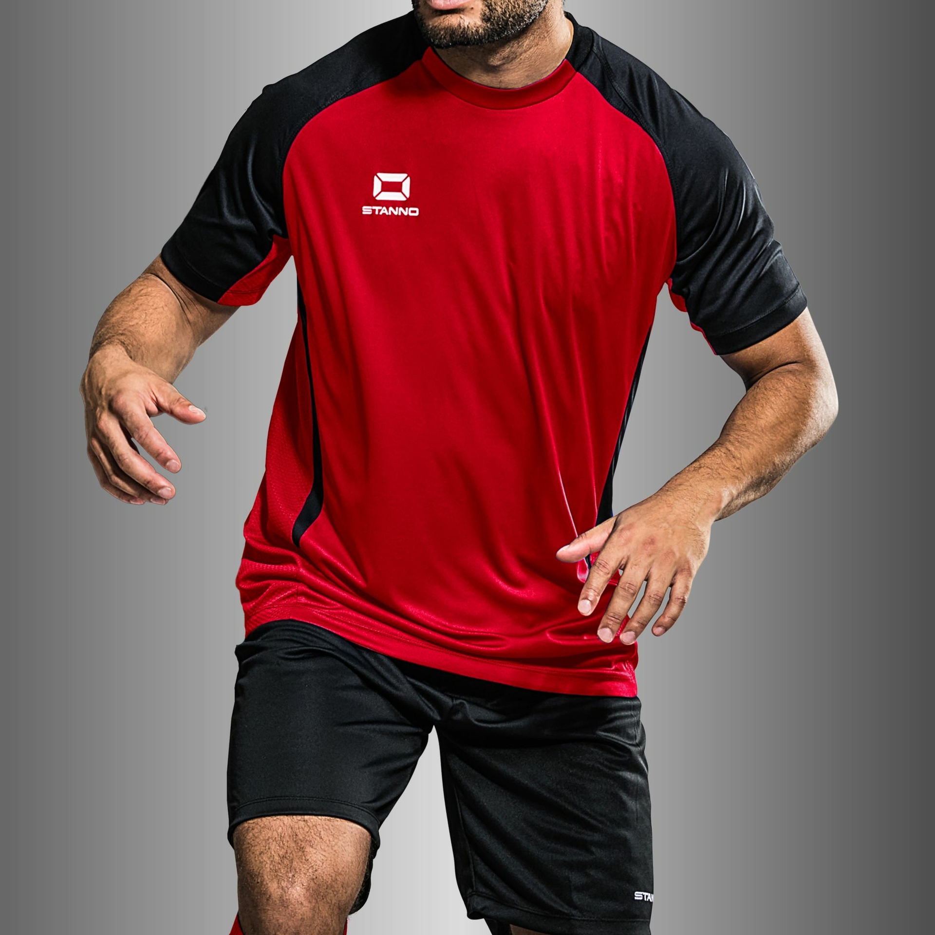 Stanno Stadio shirt - rood, foto 2 van 5