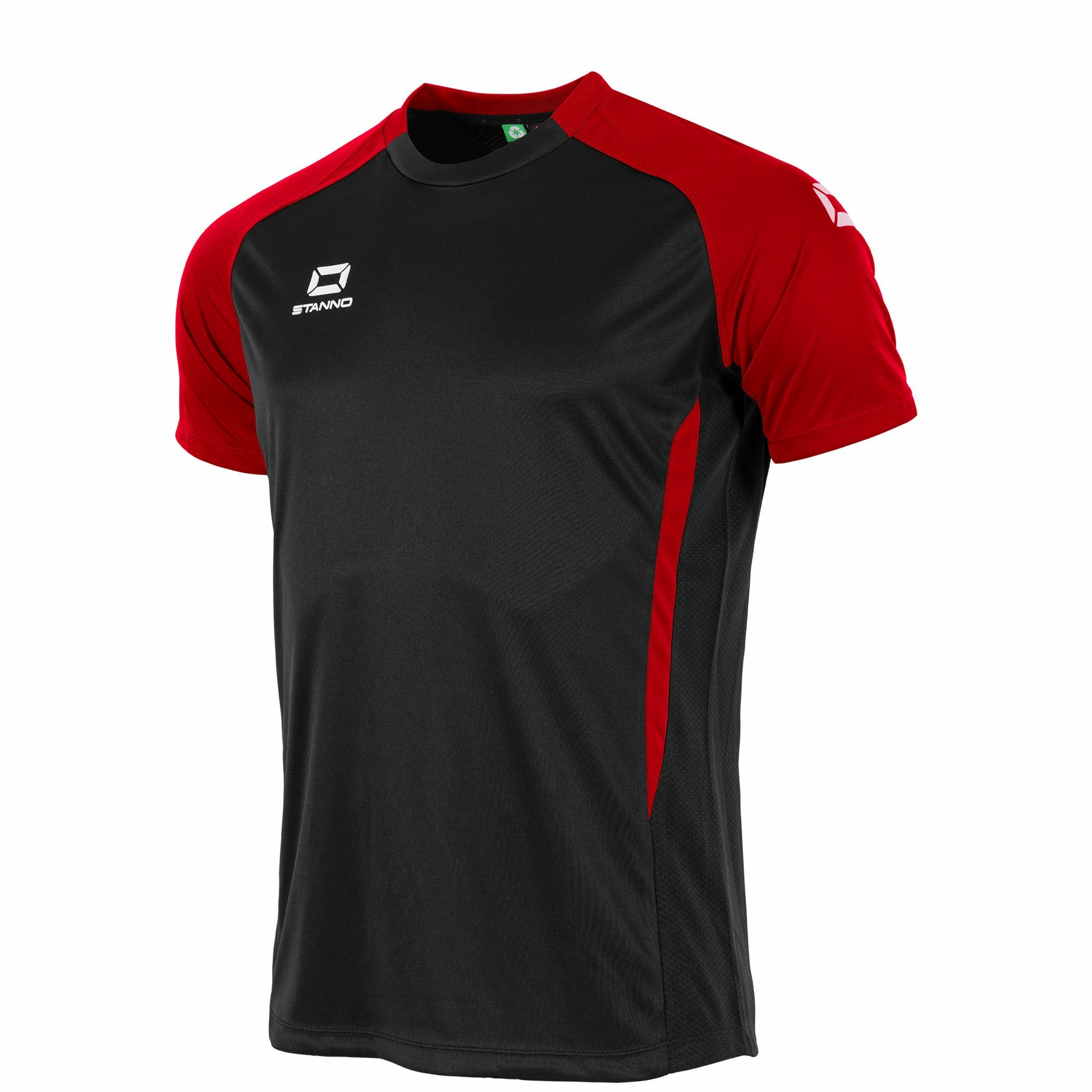 Stanno Stadio shirt - zwart/rood