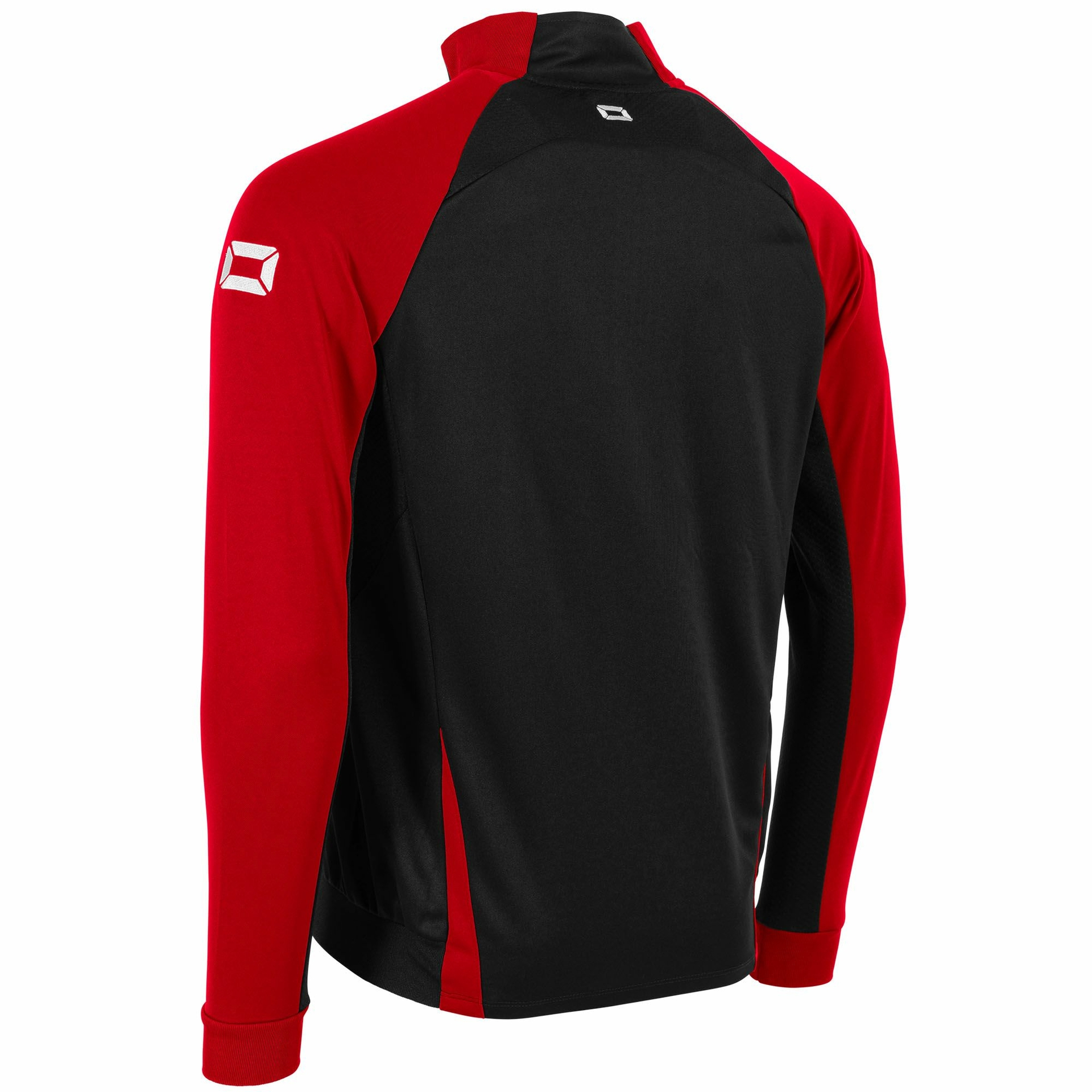 Stanno Stadio Full Zip Top - zwart/rood, foto 5 van 6