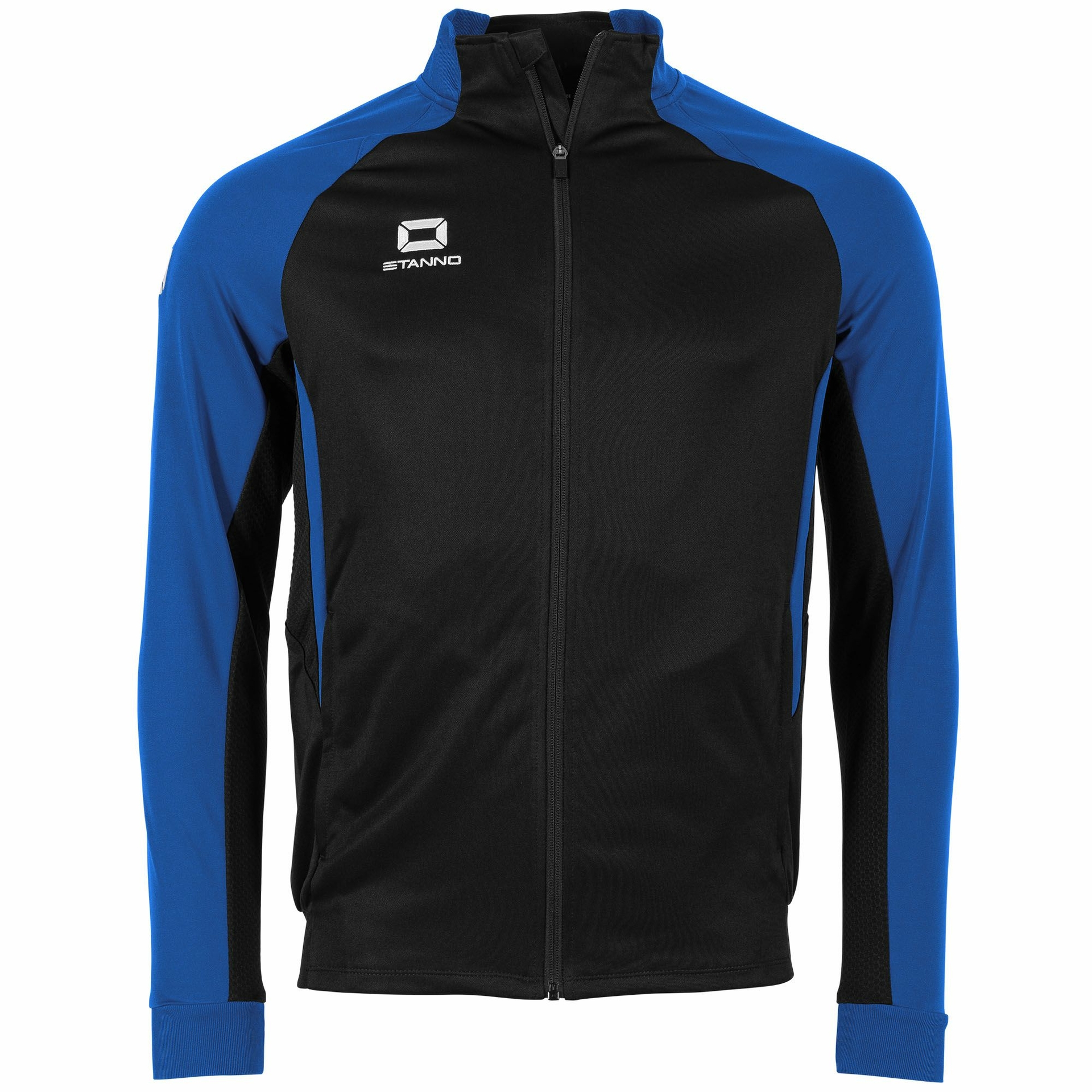 Stanno Stadio Full Zip Top - zwart/blauw, foto 3 van 6
