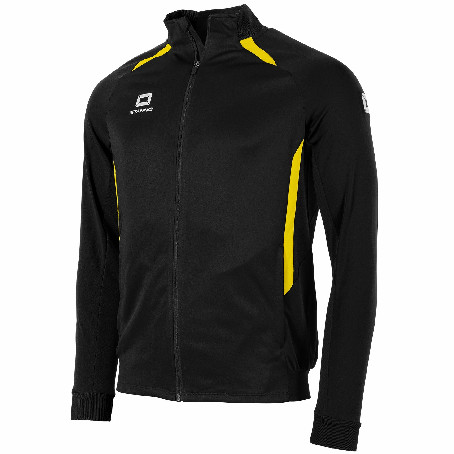 Stanno Stadio Full Zip Top - zwart/geel