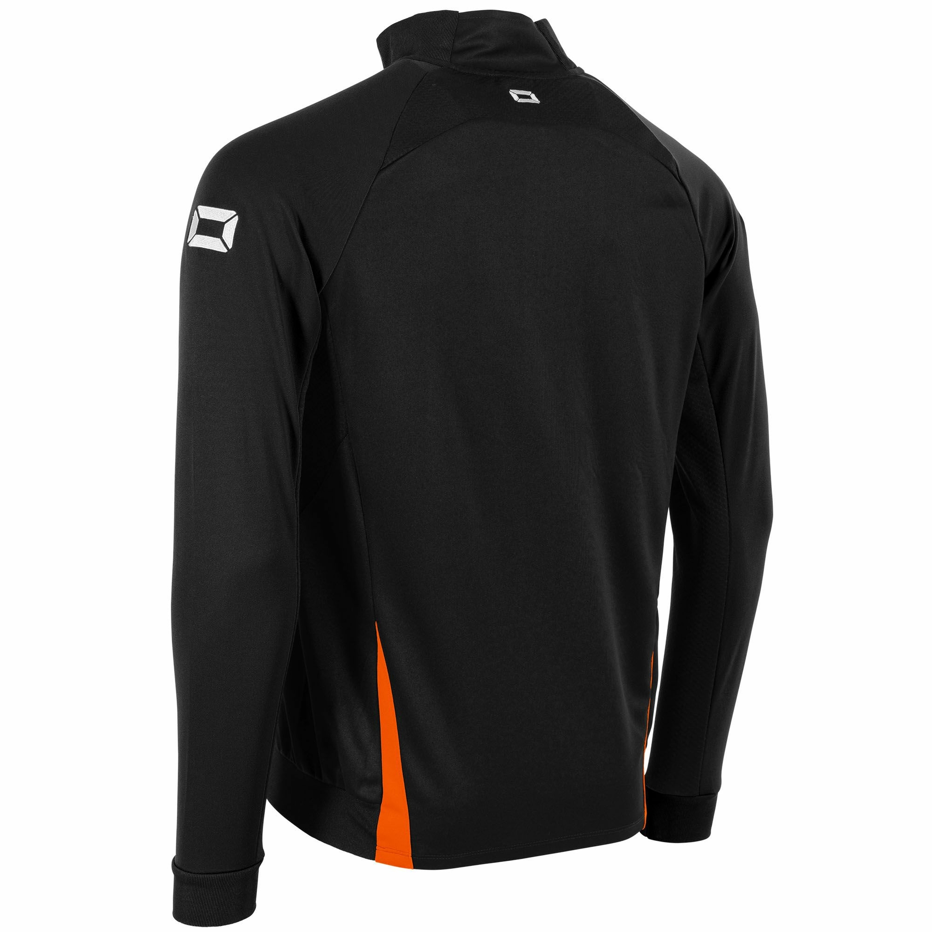 Stanno Stadio Full Zip Top - zwart/oranje, foto 4 van 6
