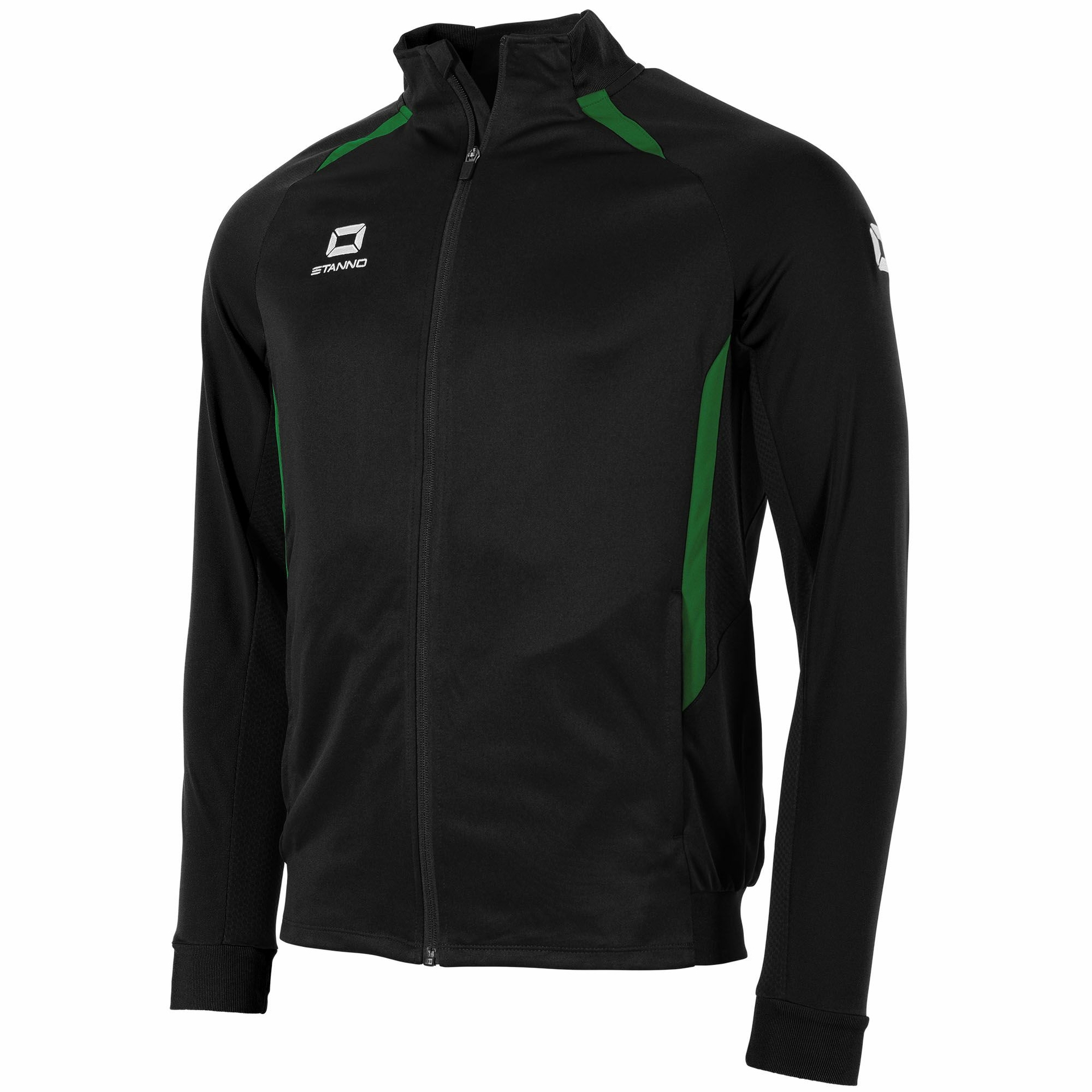 Stanno Stadio Full Zip Top - zwart/groen