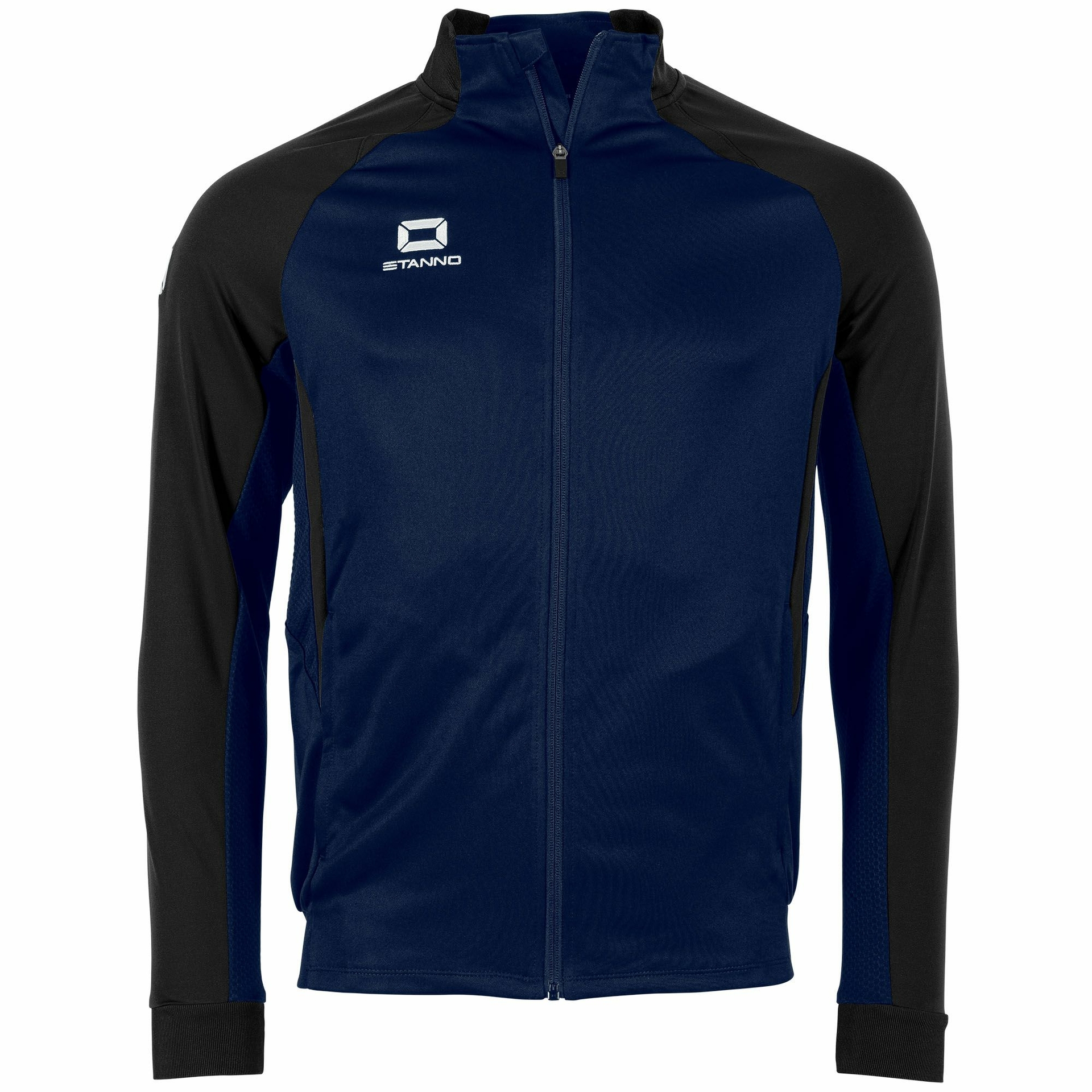 Stanno Stadio Full Zip Top - navy/zwart, foto 3 van 6