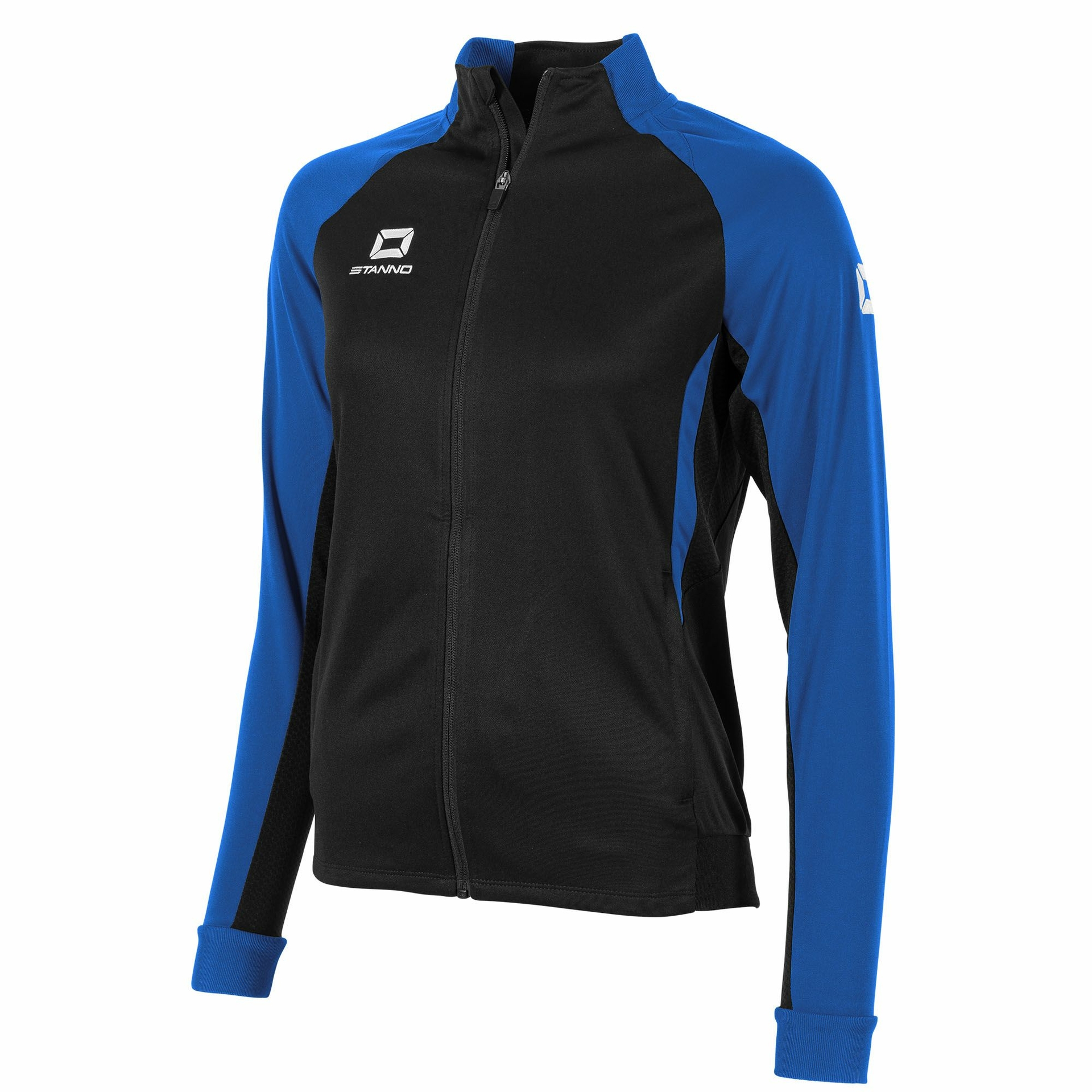 Stanno Stadio Full Zip Top dames - zwart/blauw