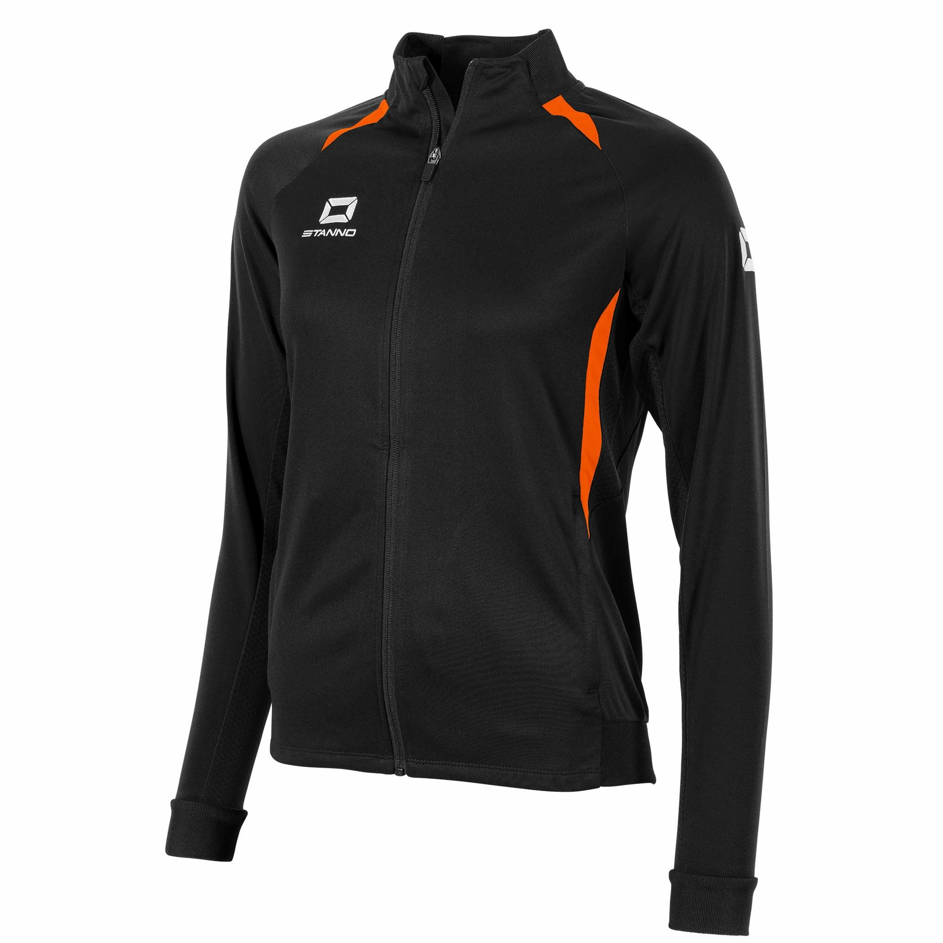 Stanno Stadio Full Zip Top dames - zwart/oranje