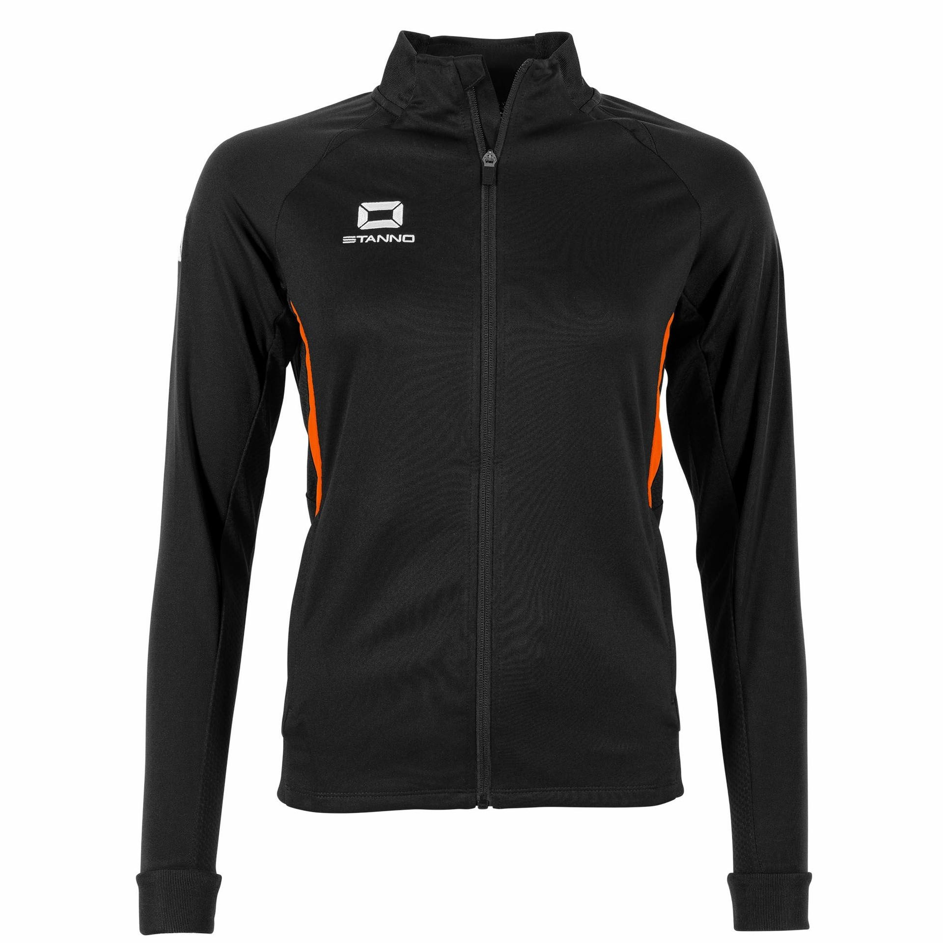 Stanno Stadio Full Zip Top dames - zwart/oranje, foto 6 van 6