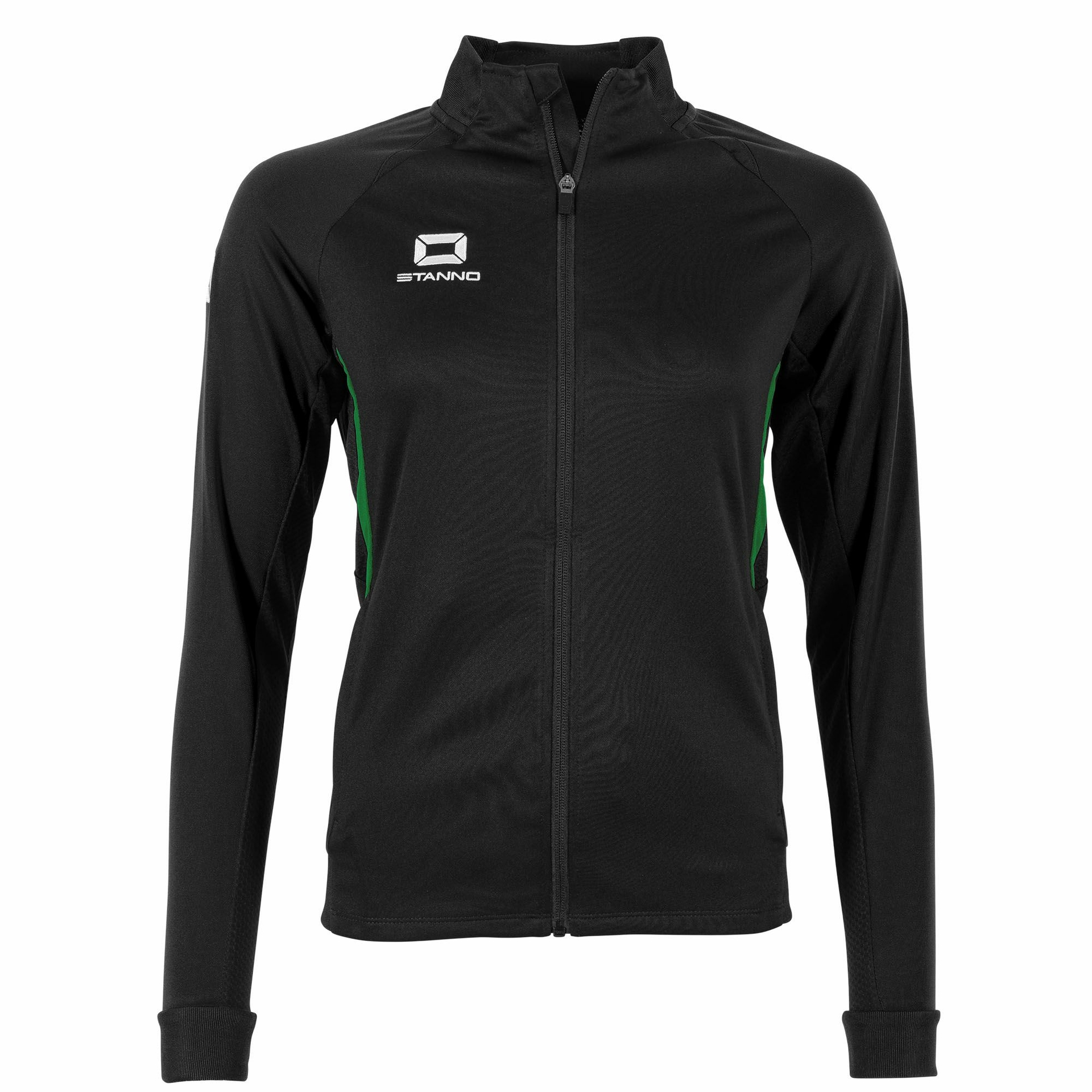 Stanno Stadio Full Zip Top dames - zwart/groen, foto 5 van 6