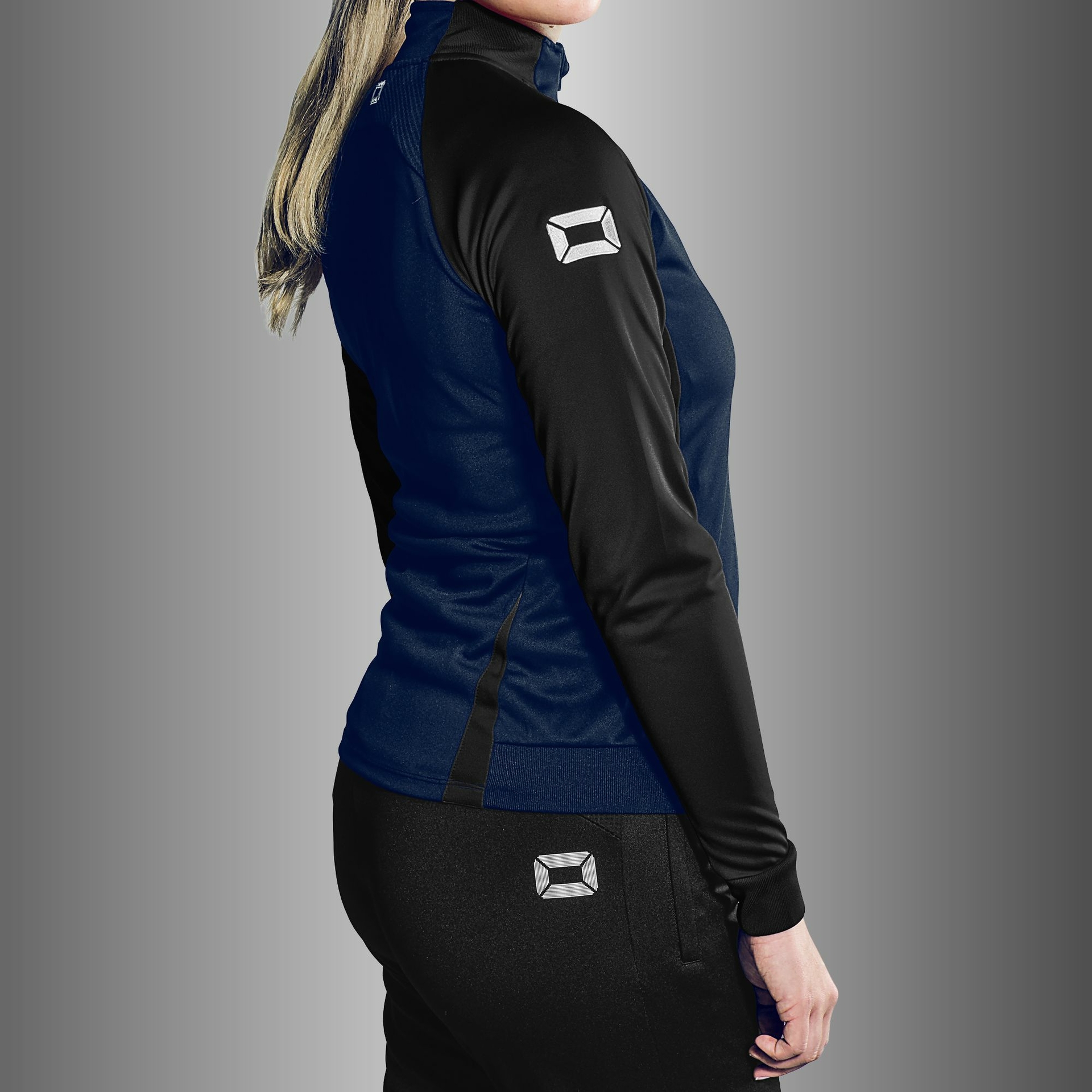 Stanno Stadio Full Zip Top dames - navy/zwart, foto 2 van 6