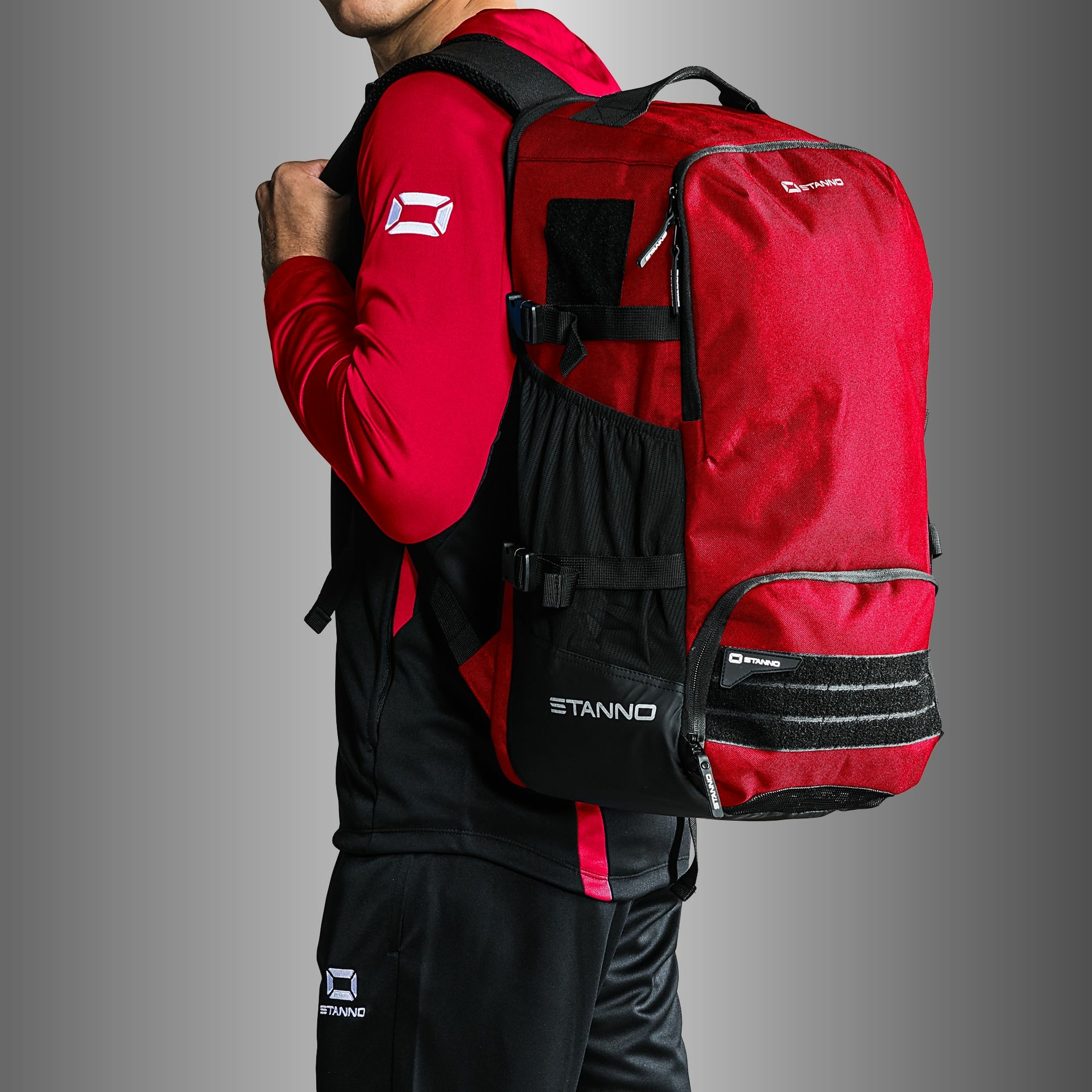 Stanno Squad rugzak - rood, foto 2 van 6