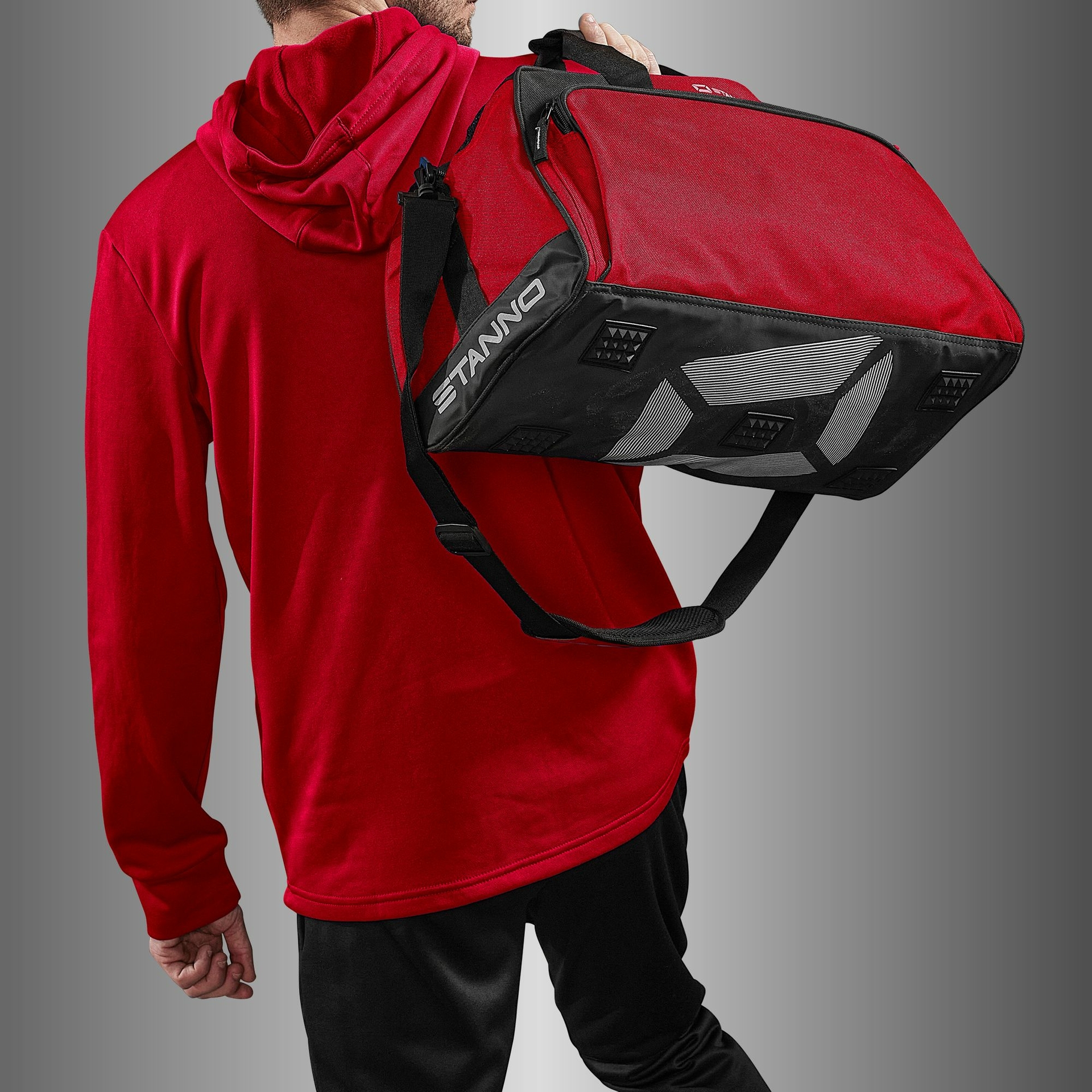 Stanno San Remo sporttas - rood, foto 2 van 6