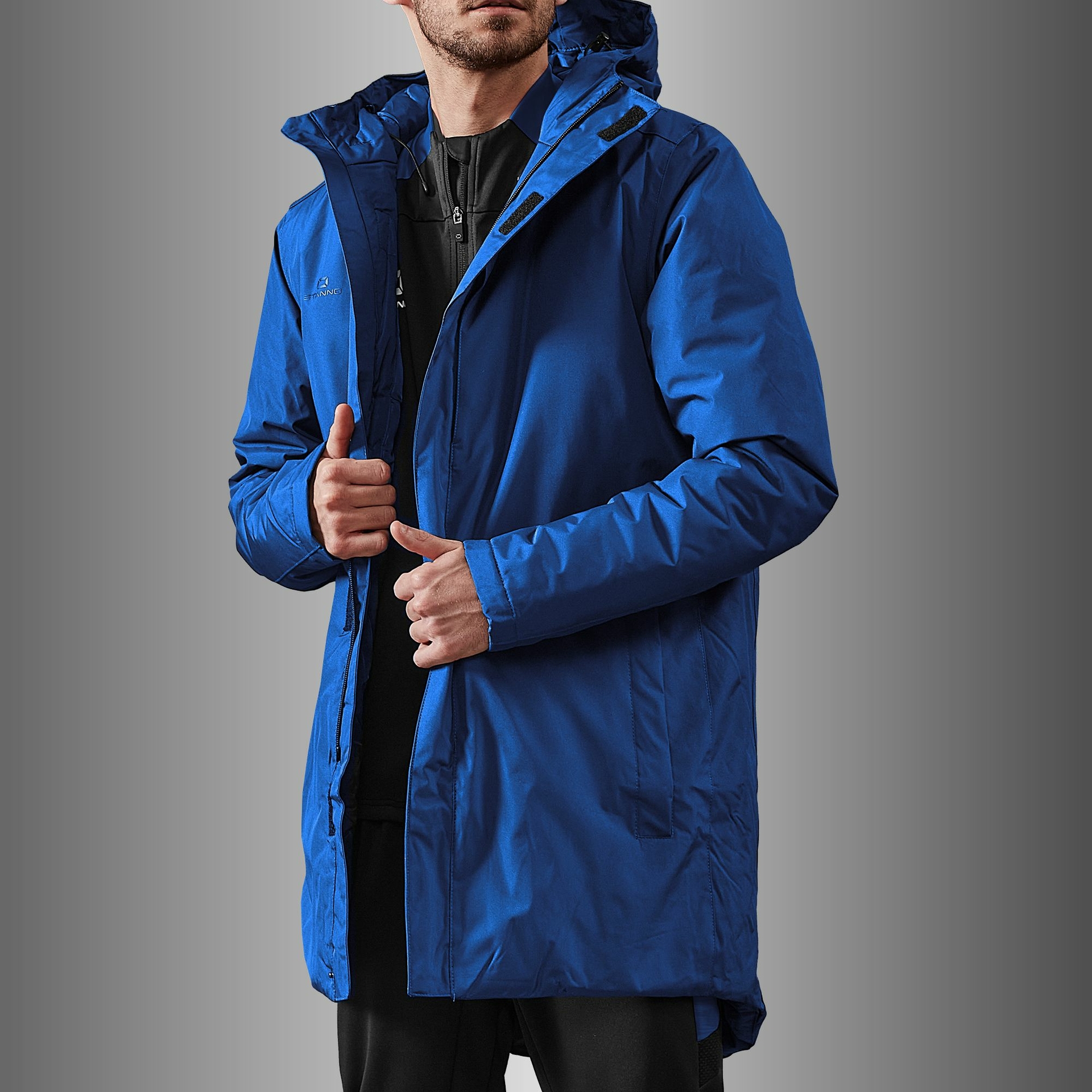 Stanno Prime Padded Coach Jacket - blauw, foto 2 van 6