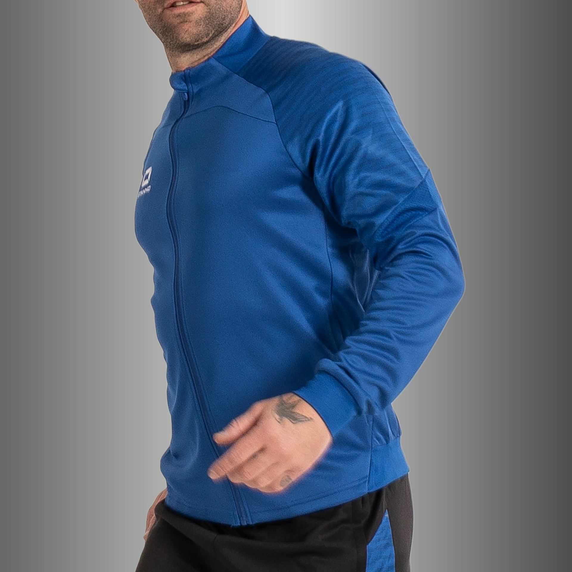 Stanno Bolt Full Zip Top - blauw, foto 2 van 6
