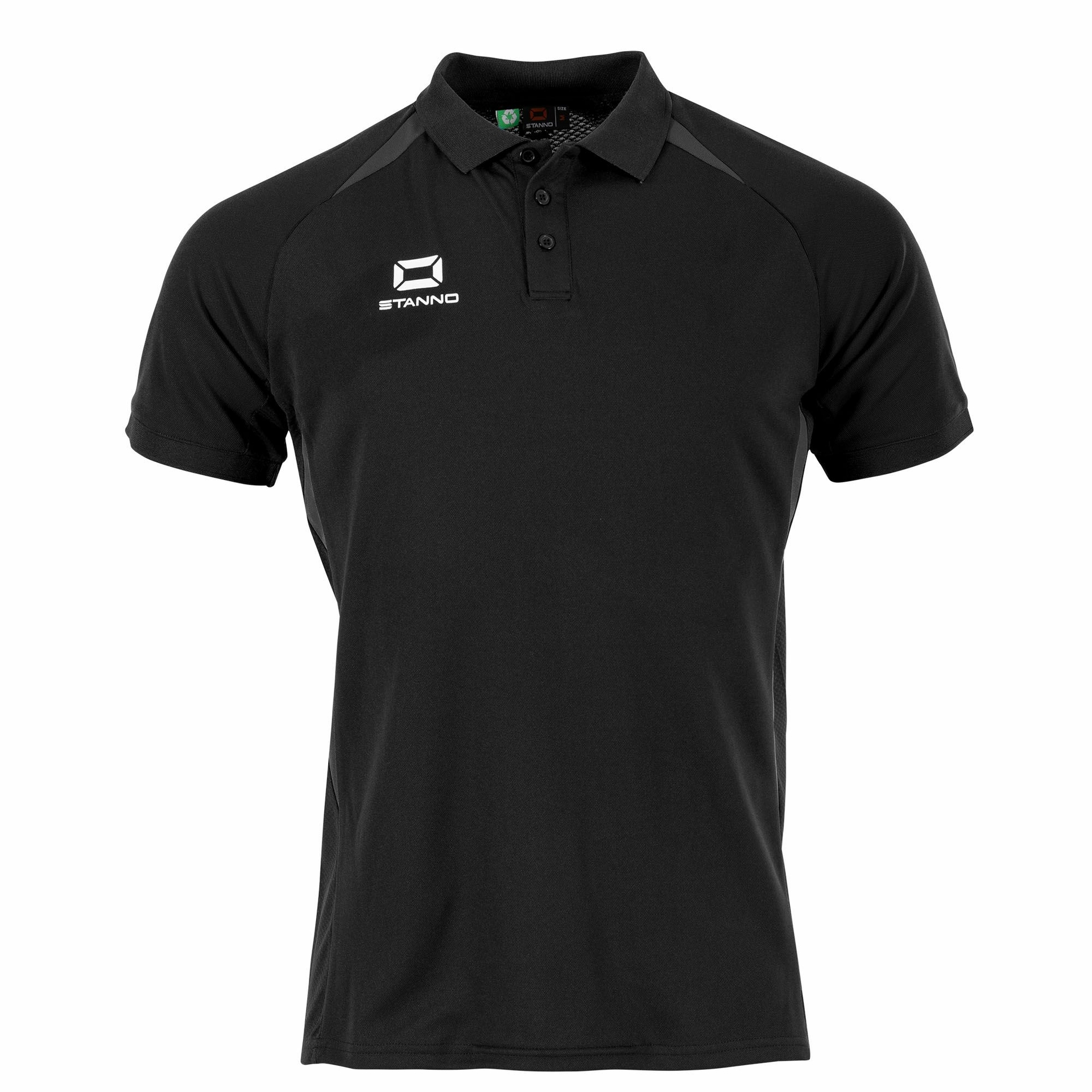 Stanno Stadio polo - zwart