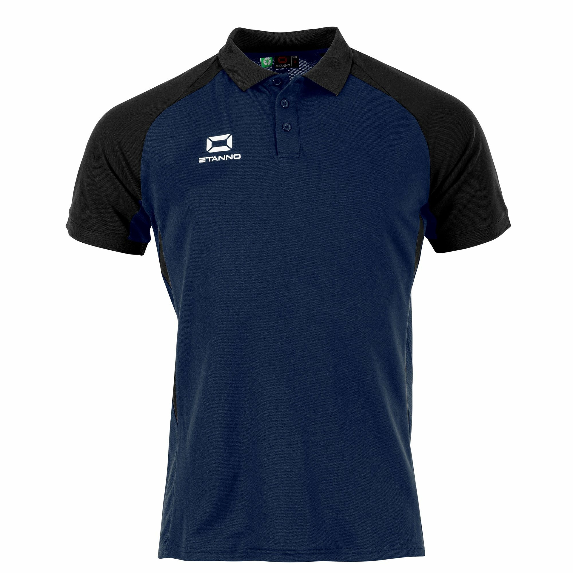 Stanno Stadio polo - navy/zwart