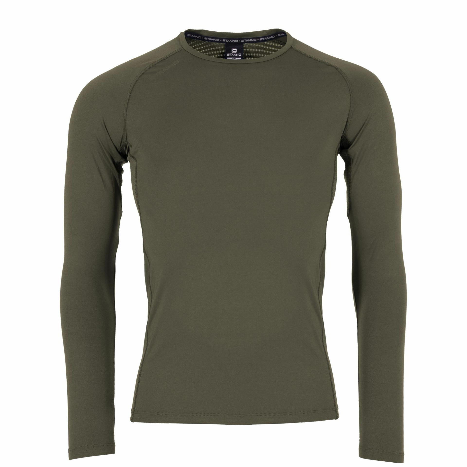 Stanno Baselayer Thermoshirt - donkergroen
