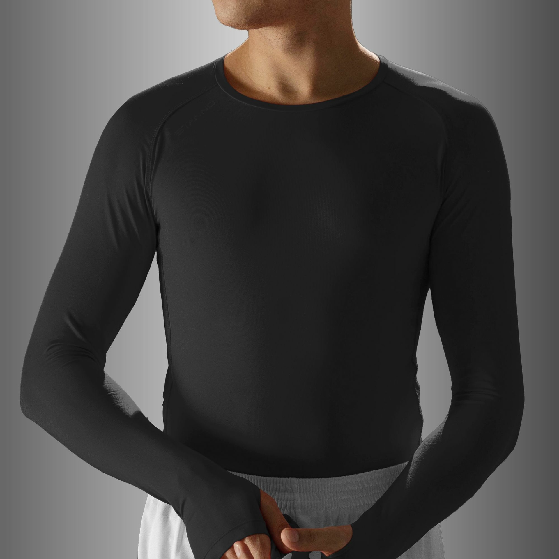 Stanno Baselayer Thermoshirt - zwart, foto 2 van 6