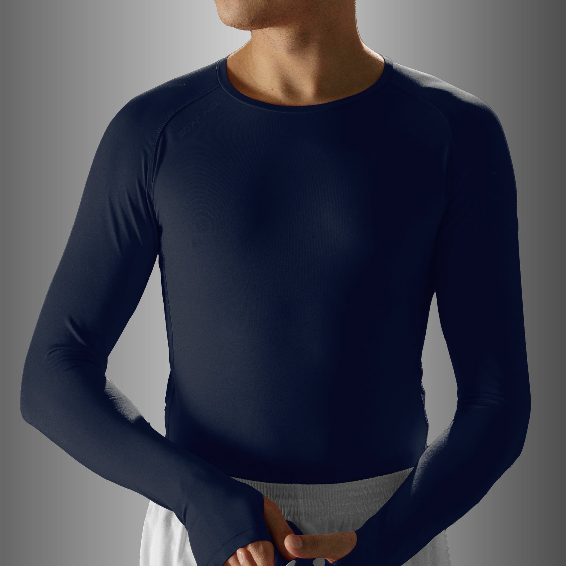 Stanno Baselayer Thermoshirt - navy, foto 2 van 6