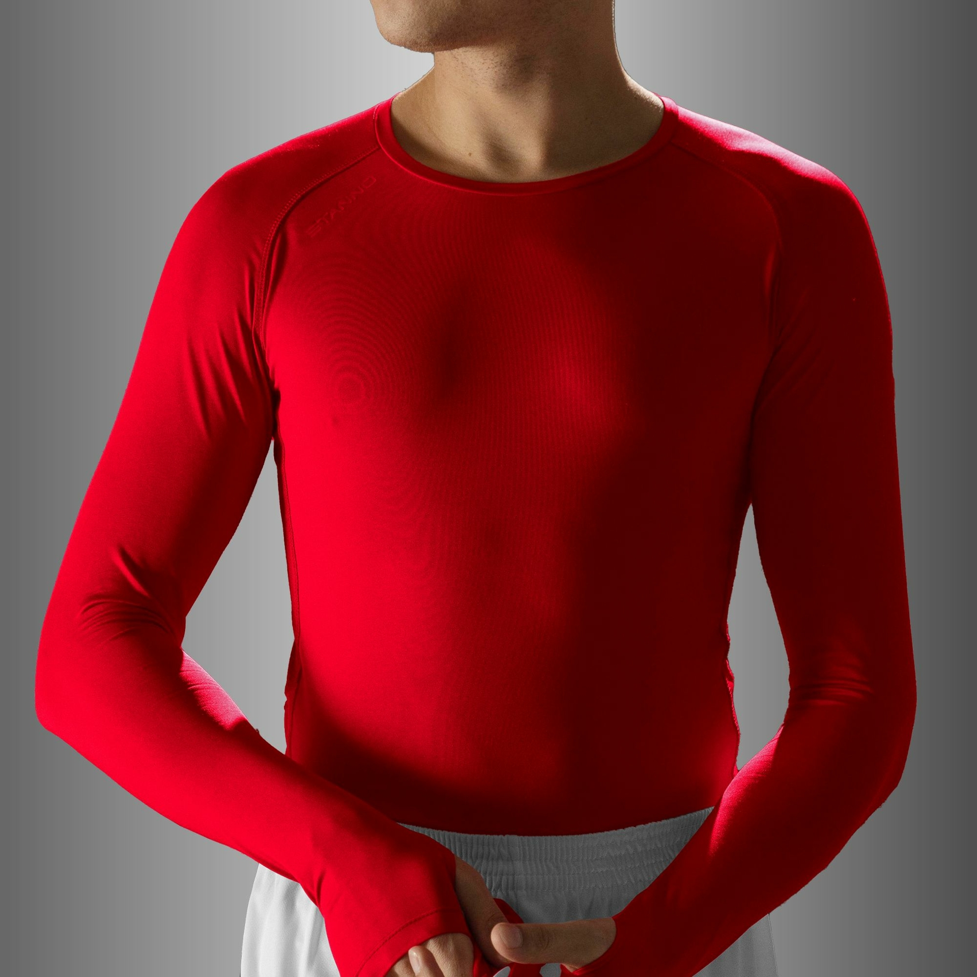 Stanno Baselayer Thermoshirt - rood, foto 2 van 6